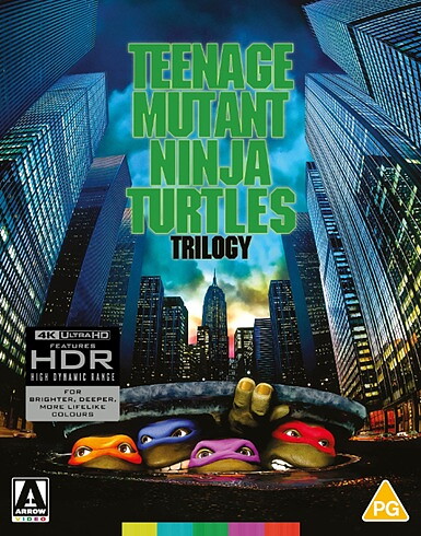 Teenage Mutant Ninja Turtles Trilogy - Limited Edition (BLU-RAY 4K ULTRA HD)