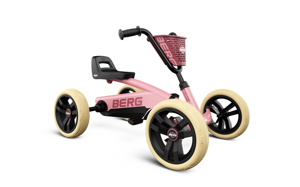 BERG trampbil Buzzy Tuff rosa - Från 2 år