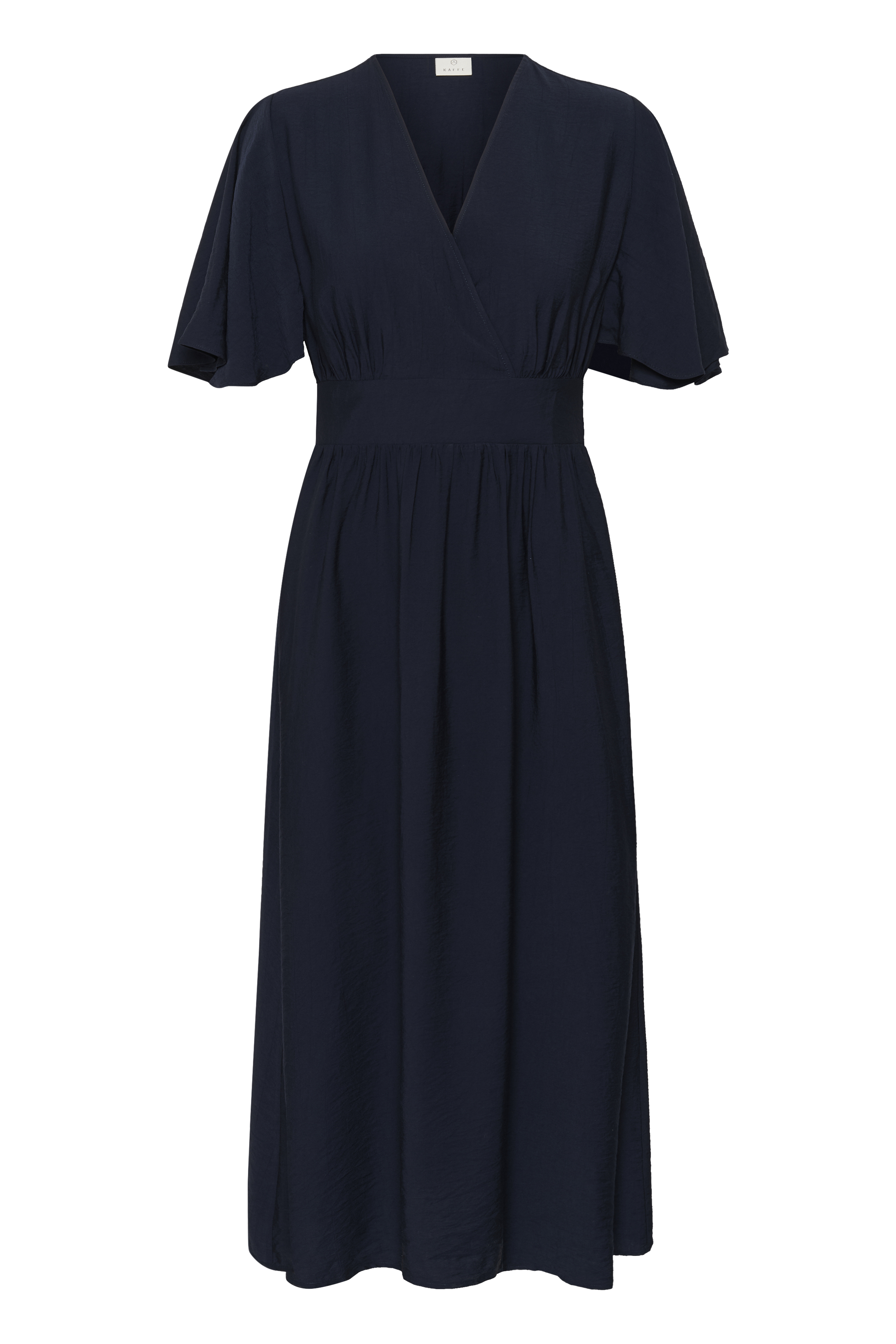 KAsirena long Dress Midnight marine  Klockad  marinblå klänning - 6