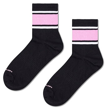 Happy Socks Simple Stripe 1/2 Crew Sneaker-sukka