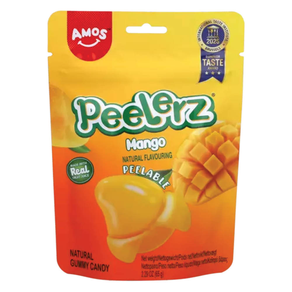 Amos Peelerz Gummy Mango 65g
