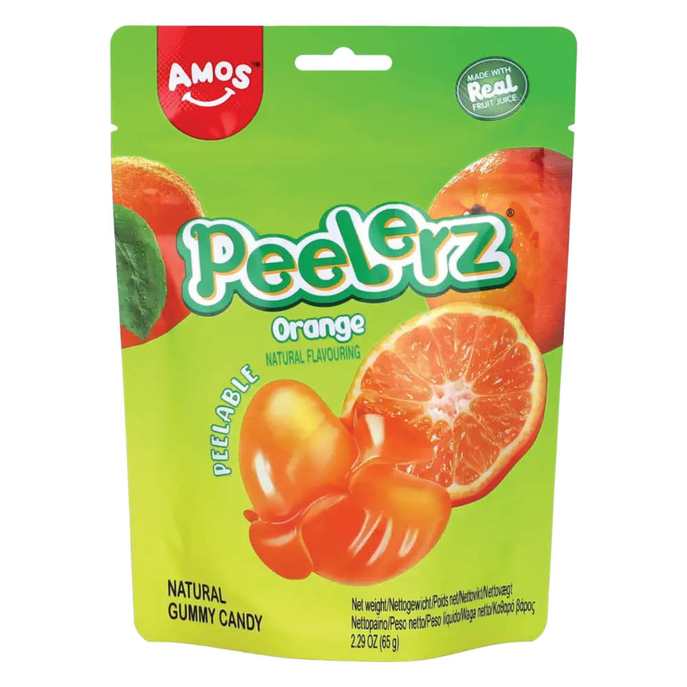 Amos Peelerz Gummy Orange 65g