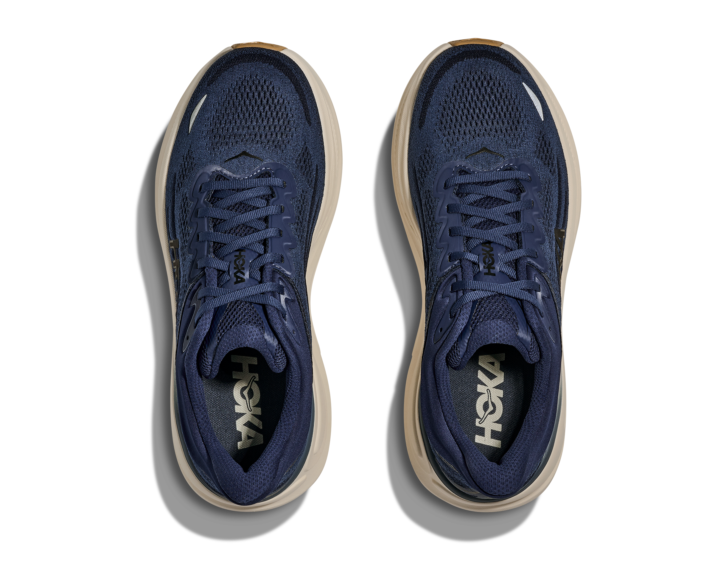 Hoka One One M Bondi 9 Wide - Midnight Blue/Varsity Navy - 7