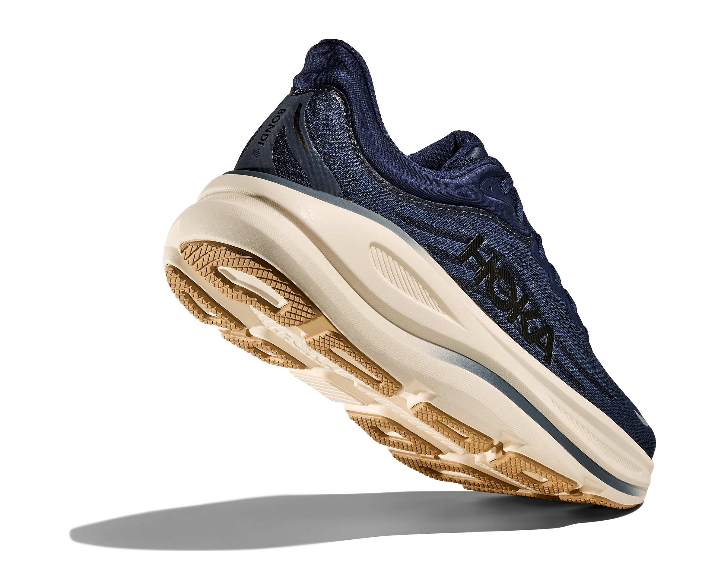 Hoka One One M Bondi 9 Wide - Midnight Blue/Varsity Navy - 5