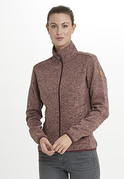 Whistler Samani W Melange Fleece Jacket Fleecetröja