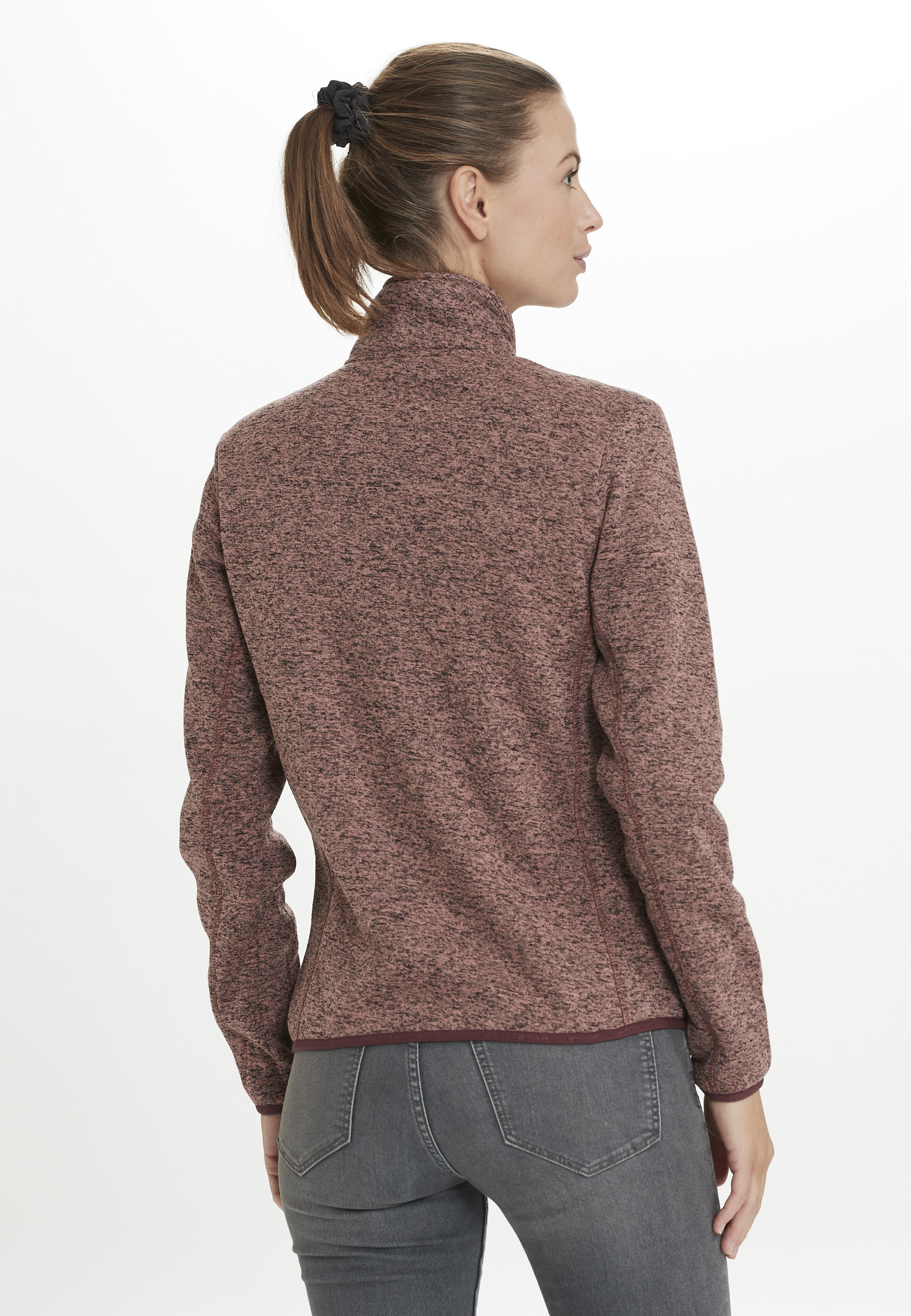 Whistler Samani W Melange Fleece Jacket Fleecetröja - 6