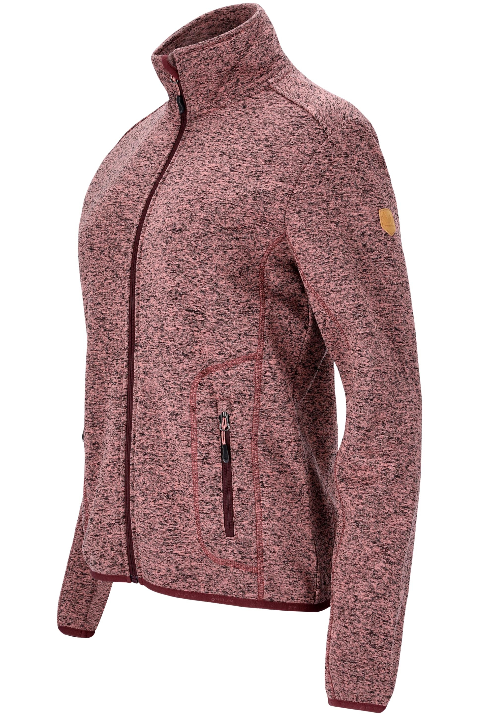Whistler Samani W Melange Fleece Jacket Fleecetröja