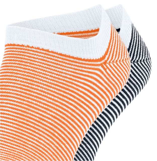 2-Pack Esprit Allover Stripe Men Sneaker Socks - 2