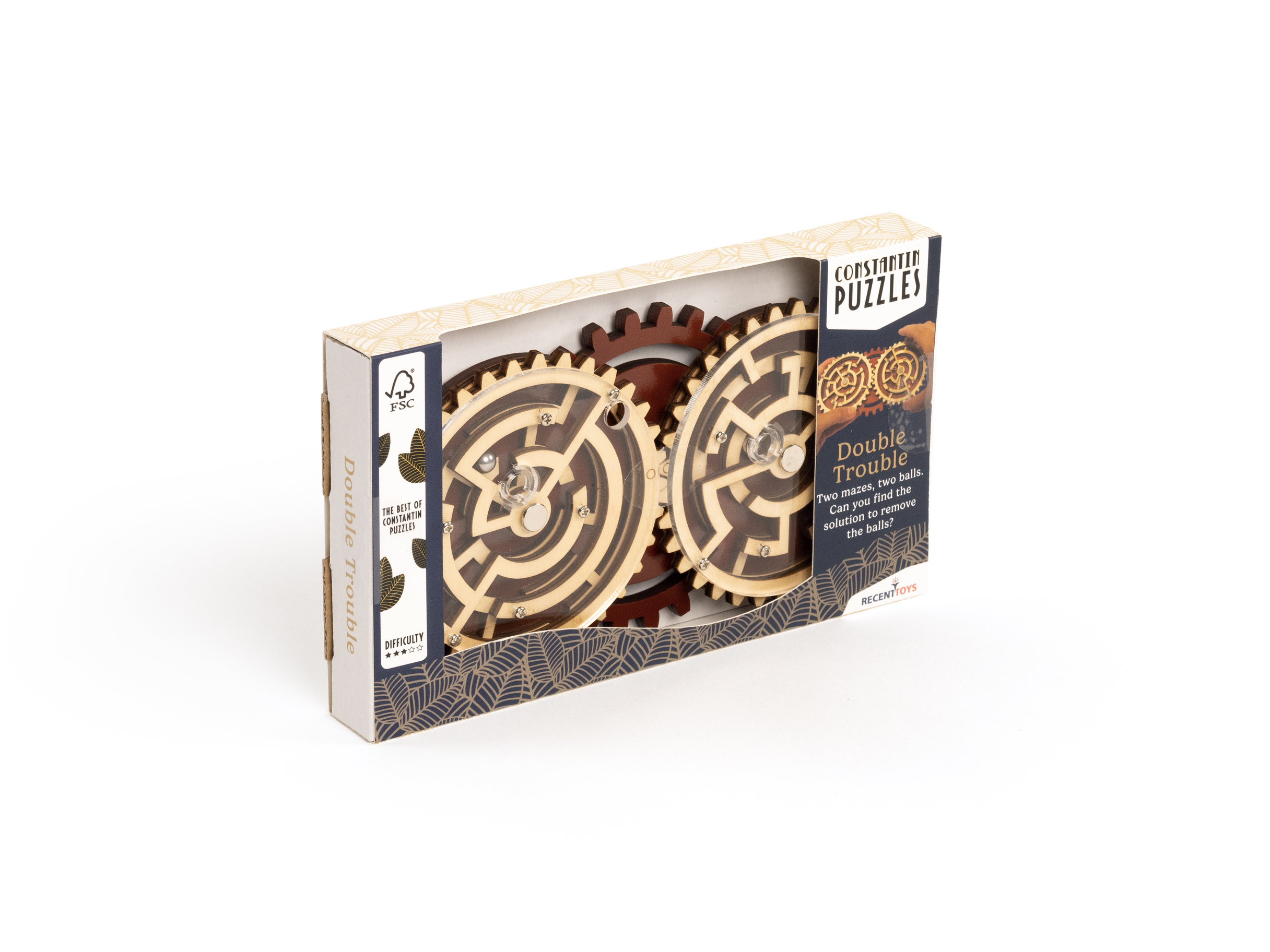 Constantin’s Double Trouble – IQ-labyrint med kugghjul