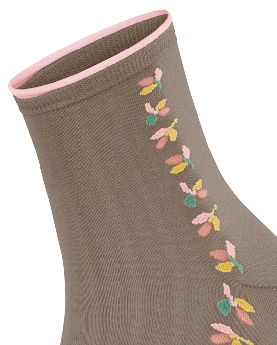 Esprit Structured Leaves Women Short socks - 2