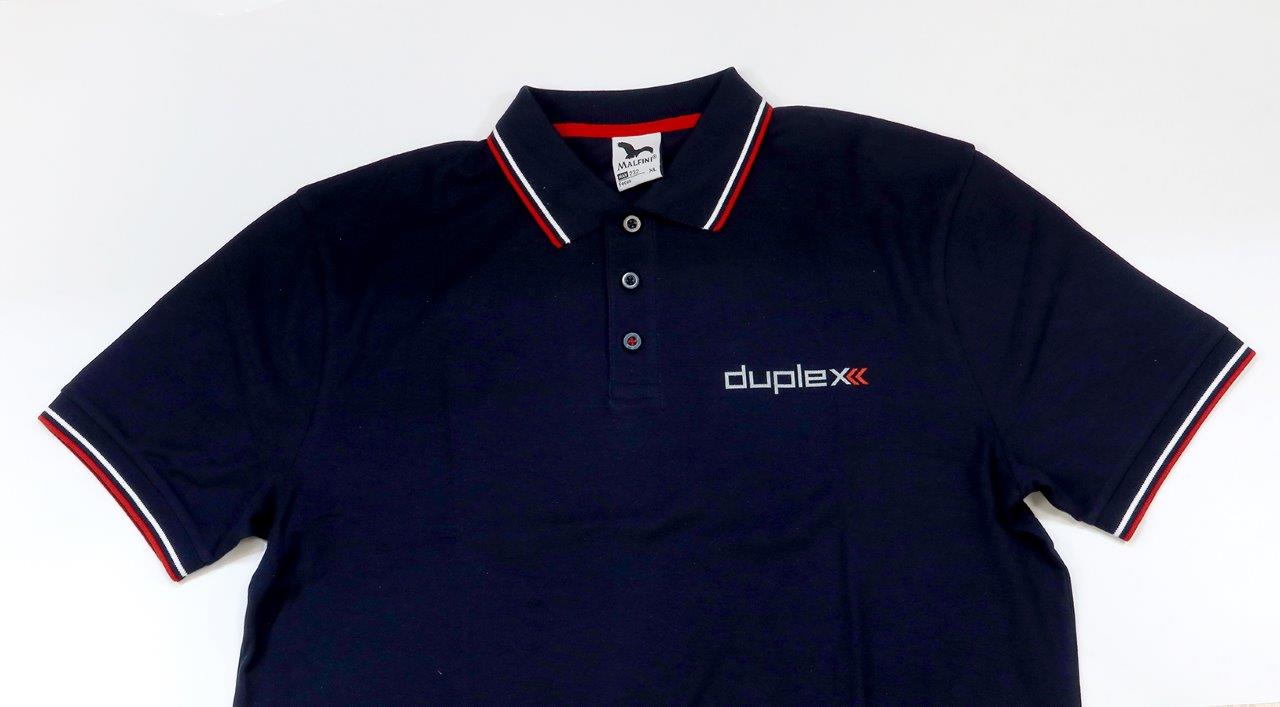 Blue polo shirt 25 - L