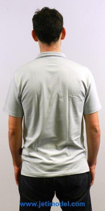 Polo shirt grey S - 2
