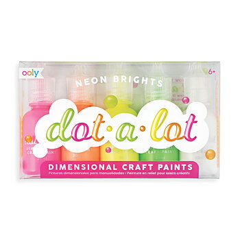 Dot-A-Lot Craft Paint – Neon
