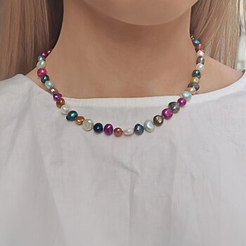 IAMLUND Konfetti halsband 