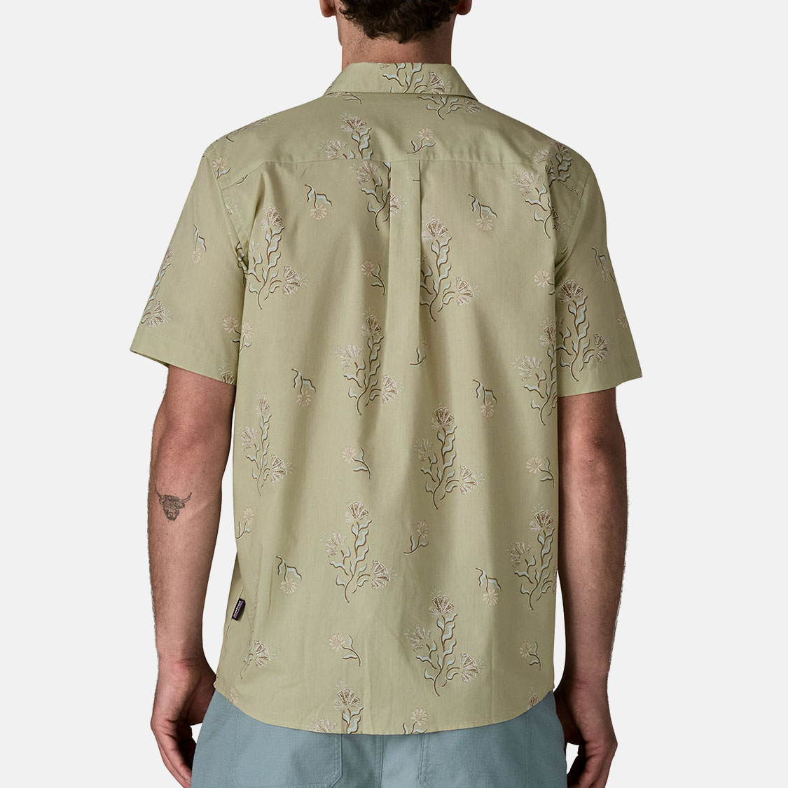 Patagonia - Go-To Shirt Ocean Blooms Weathered Stone - 3