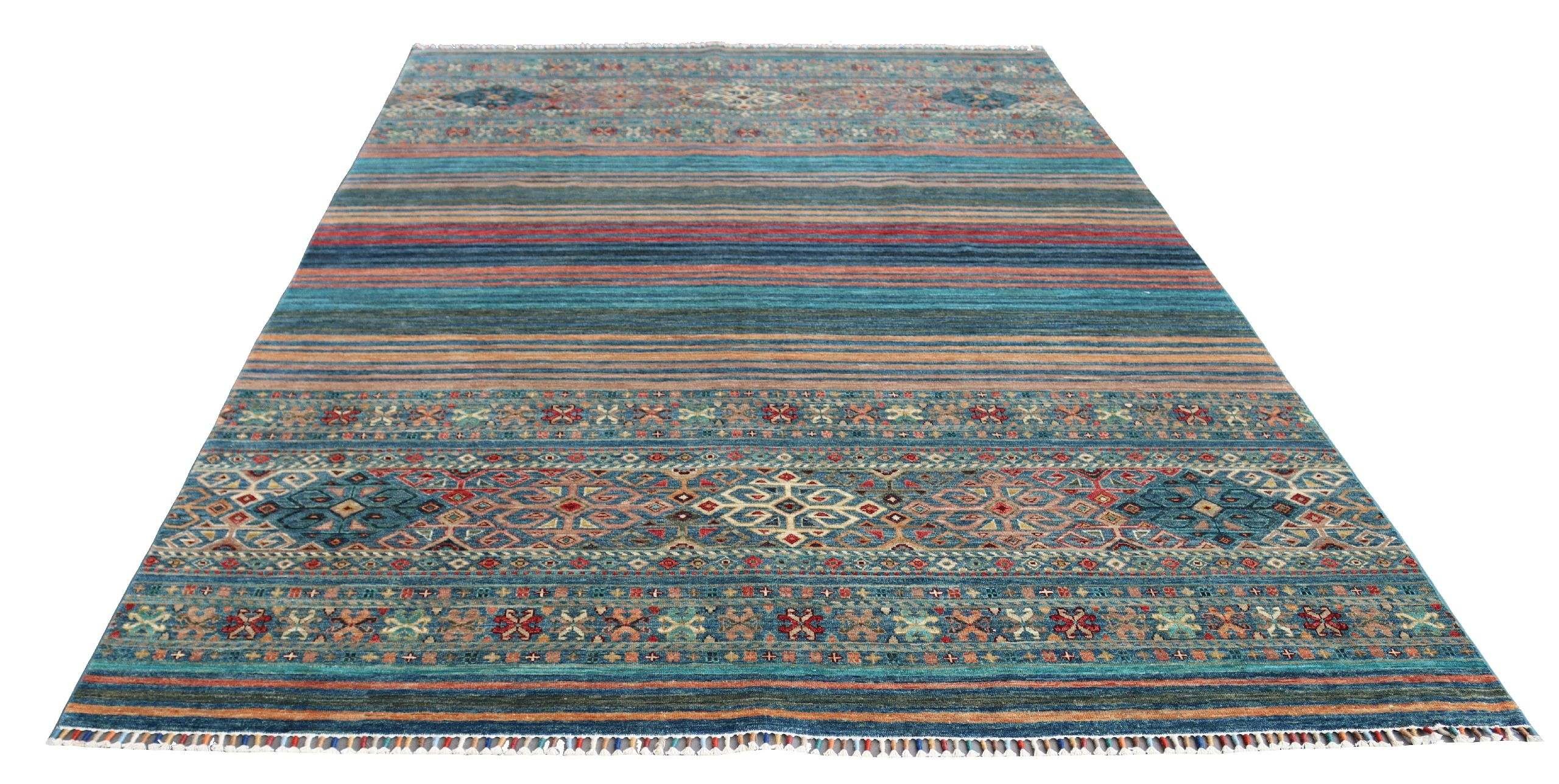 Samarkand Blå 202x295cm - 7
