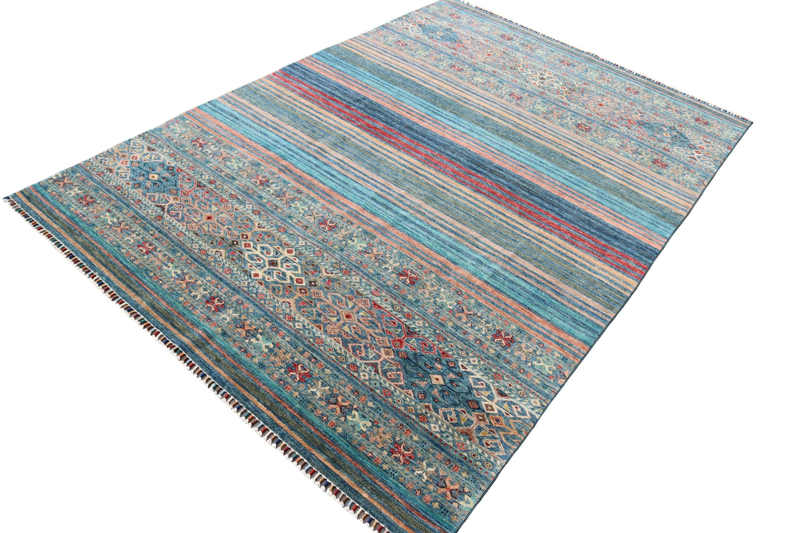 Samarkand Blå 202x295cm - 3