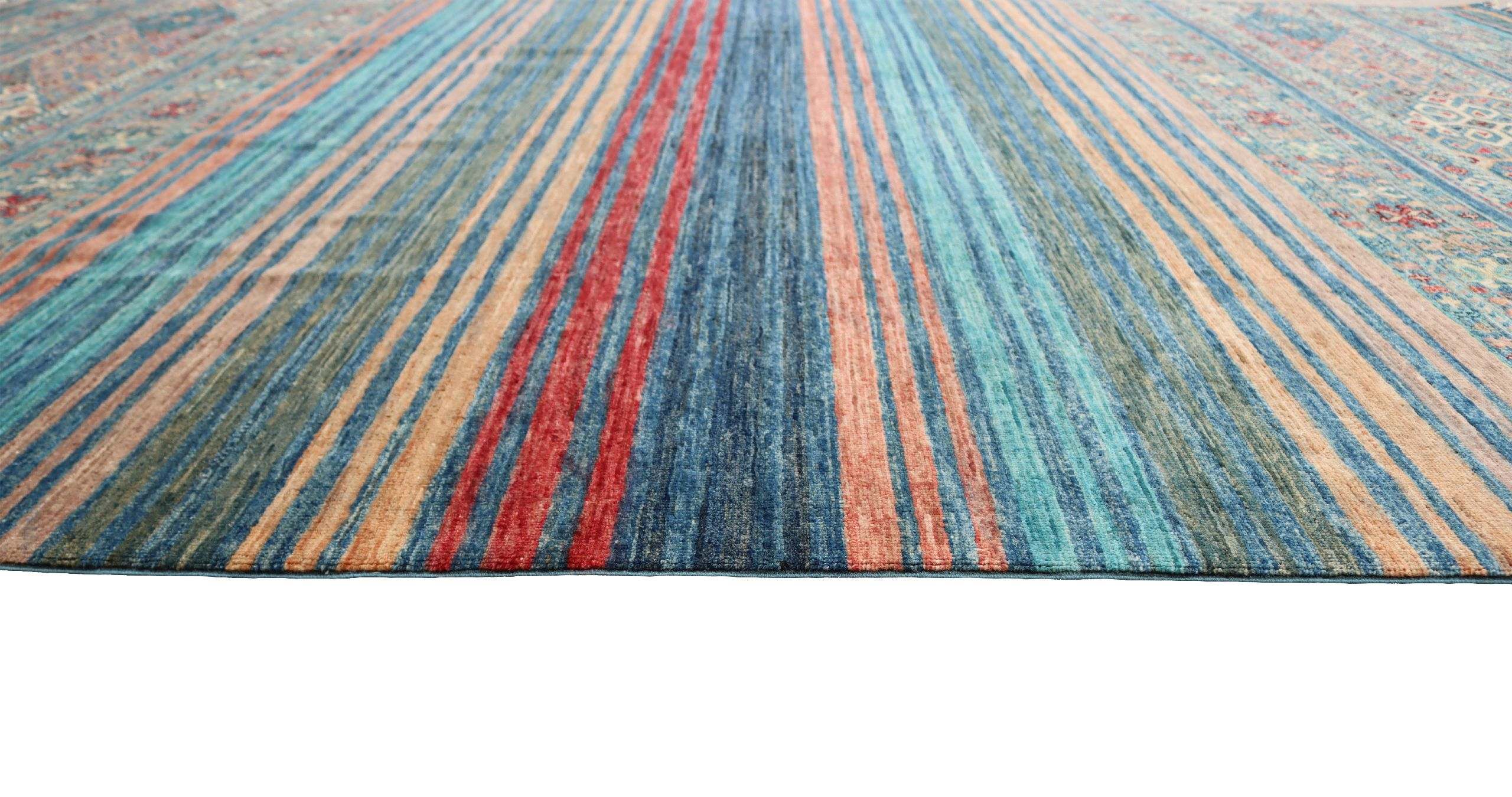 Samarkand Blå 202x295cm - 9