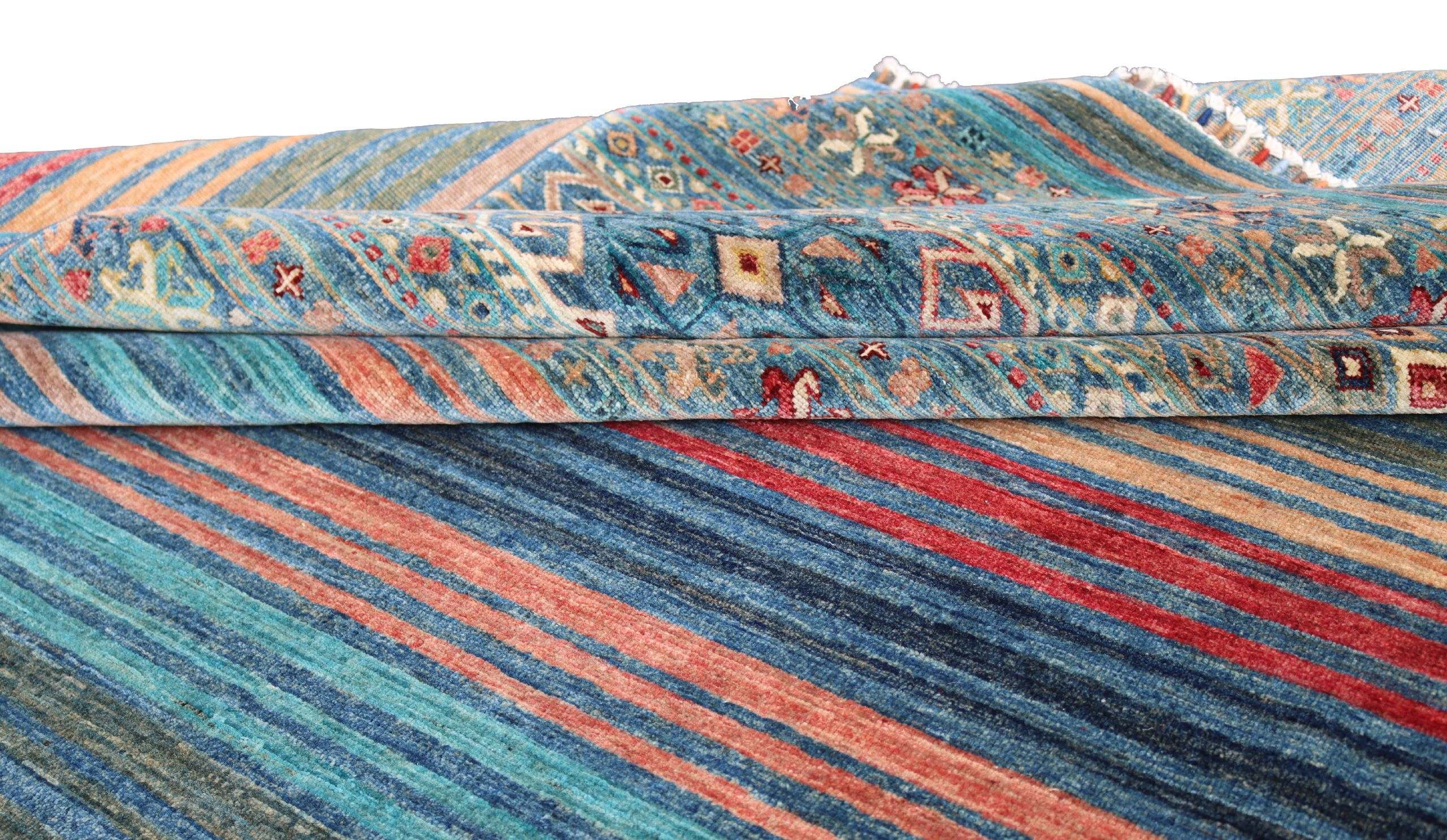Samarkand Blå 202x295cm - 11