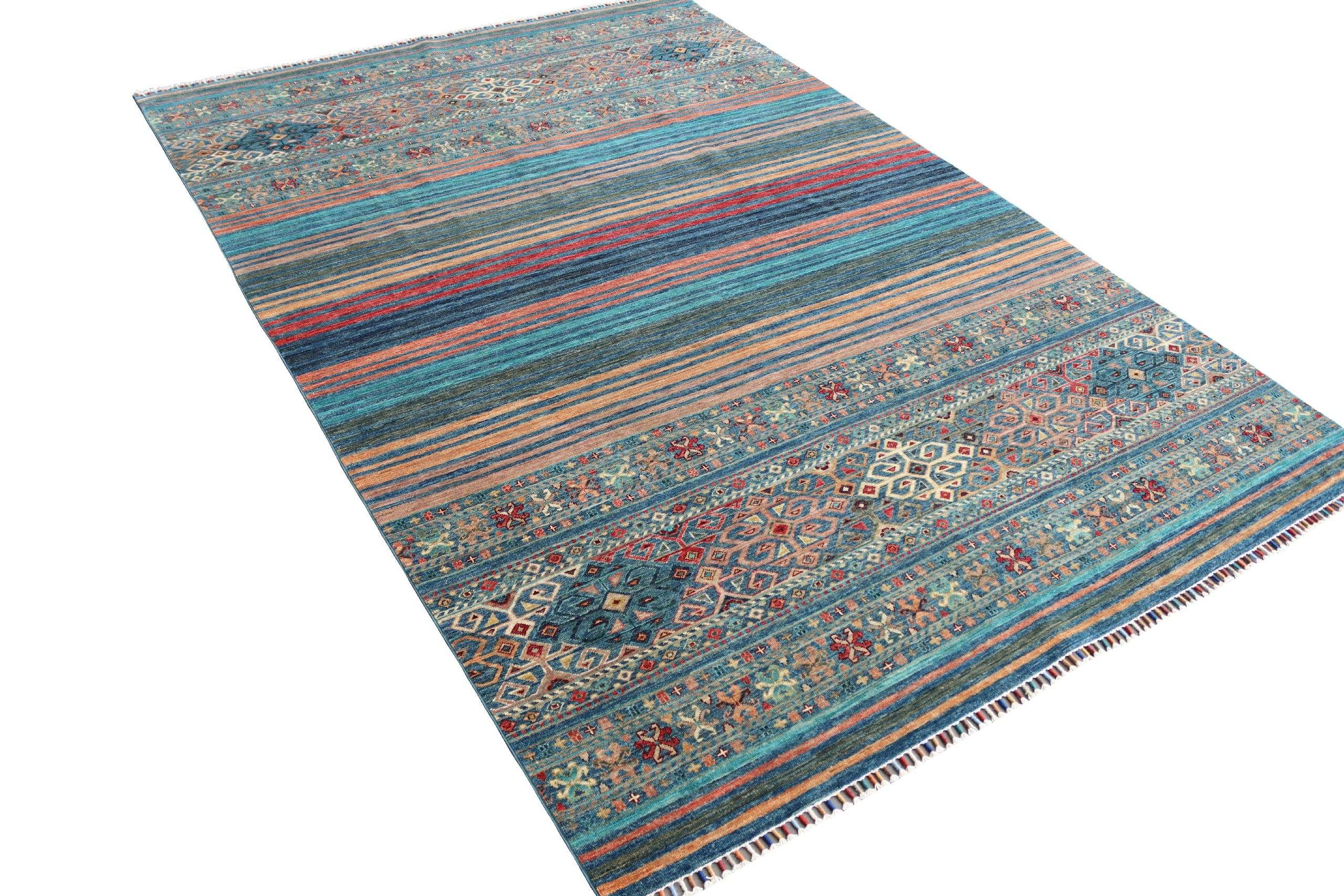 Samarkand Blå 202x295cm - 2