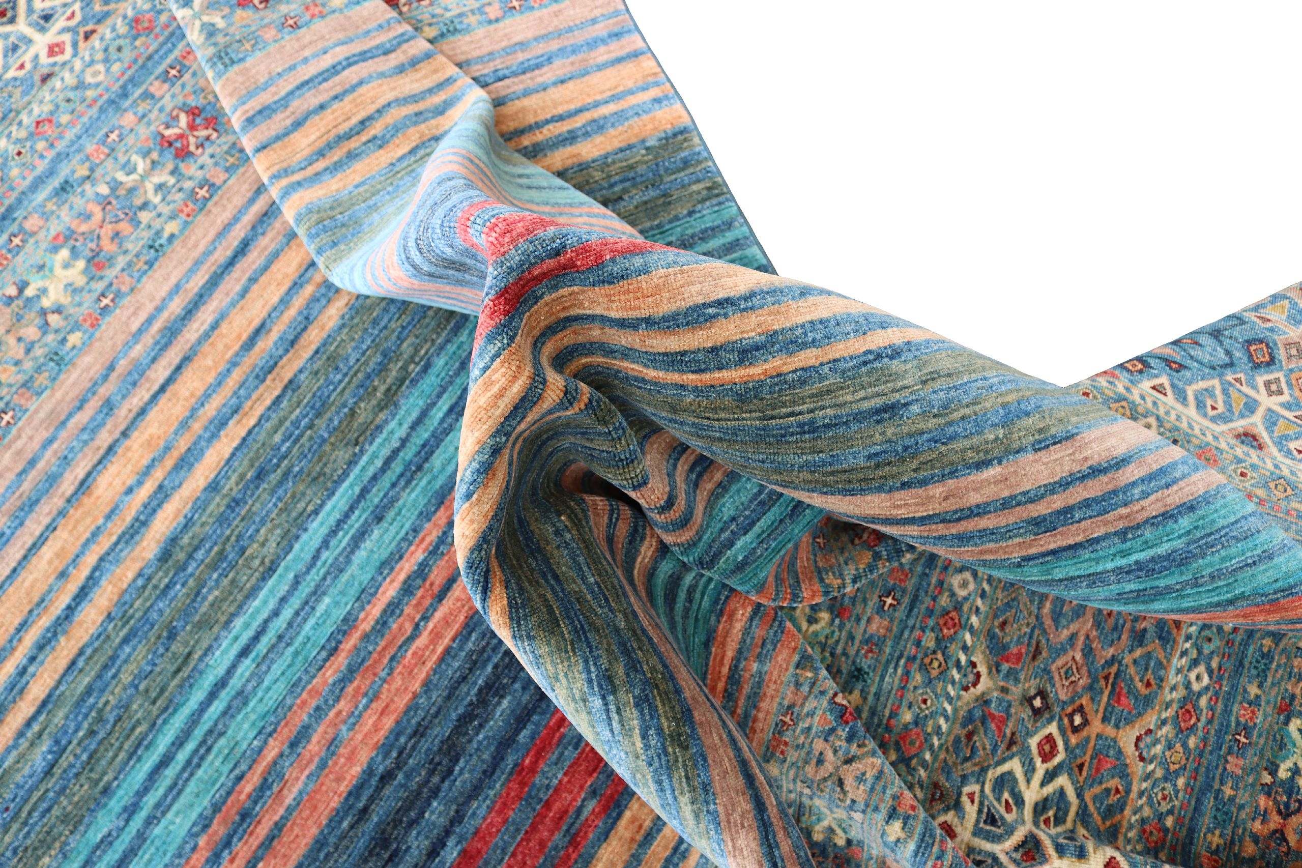 Samarkand Blå 202x295cm - 12