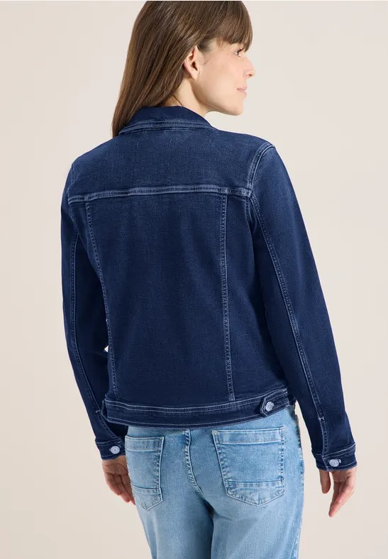NOS Denim Jacket - Mid Blue Wash - Cecil
