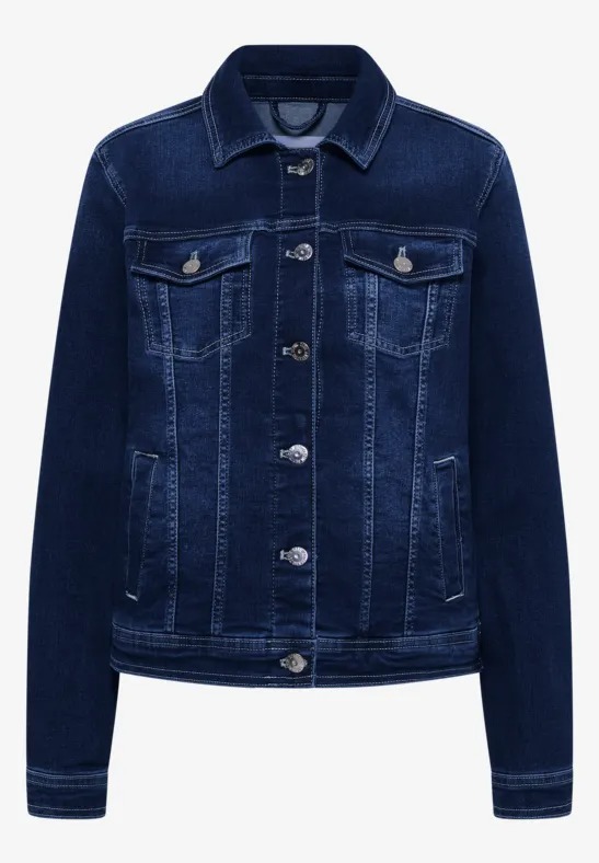 NOS Denim Jacket - Mid Blue Wash - Cecil - 4