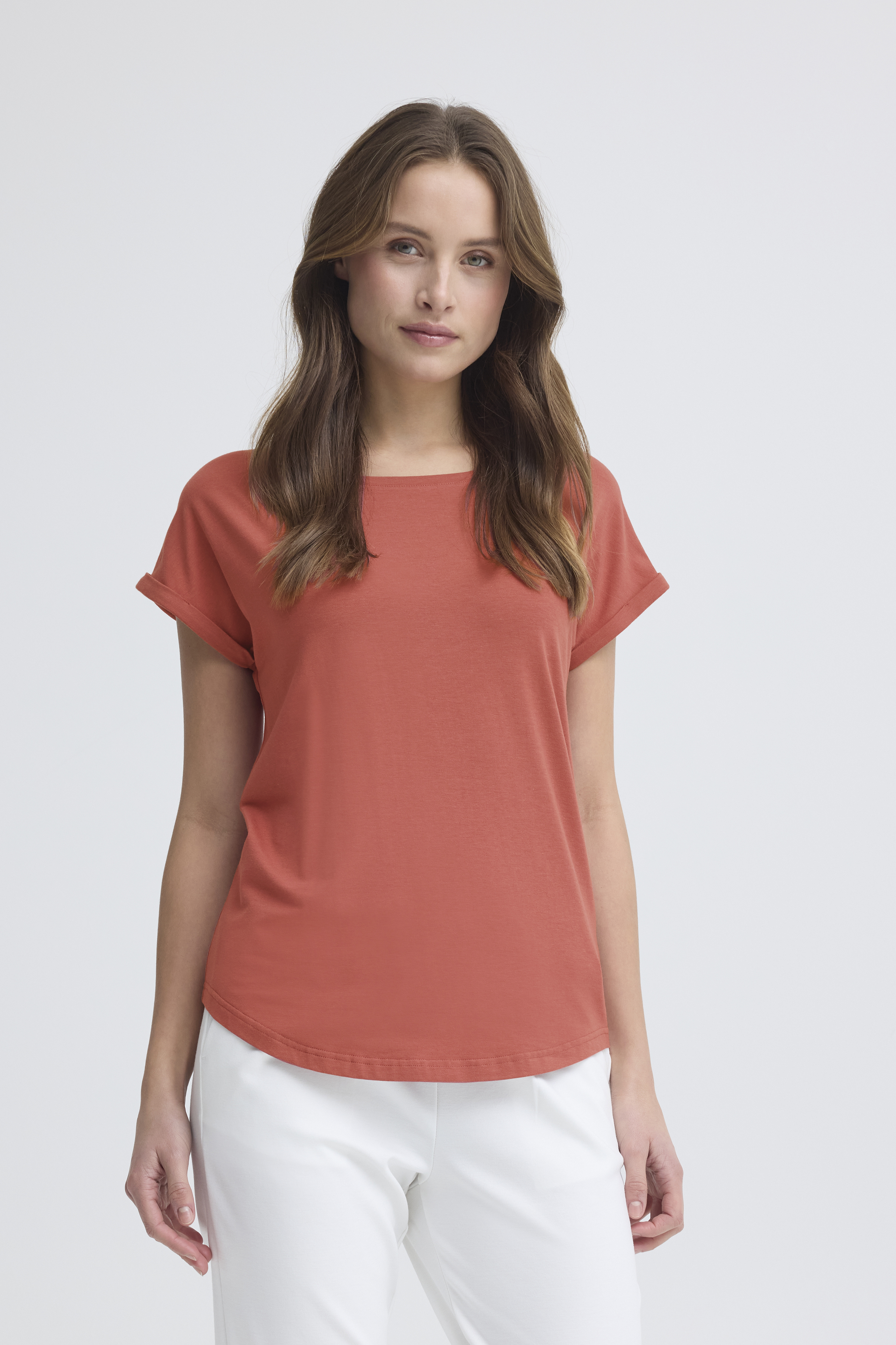 PAMILA TSHIRT Marsala - 7
