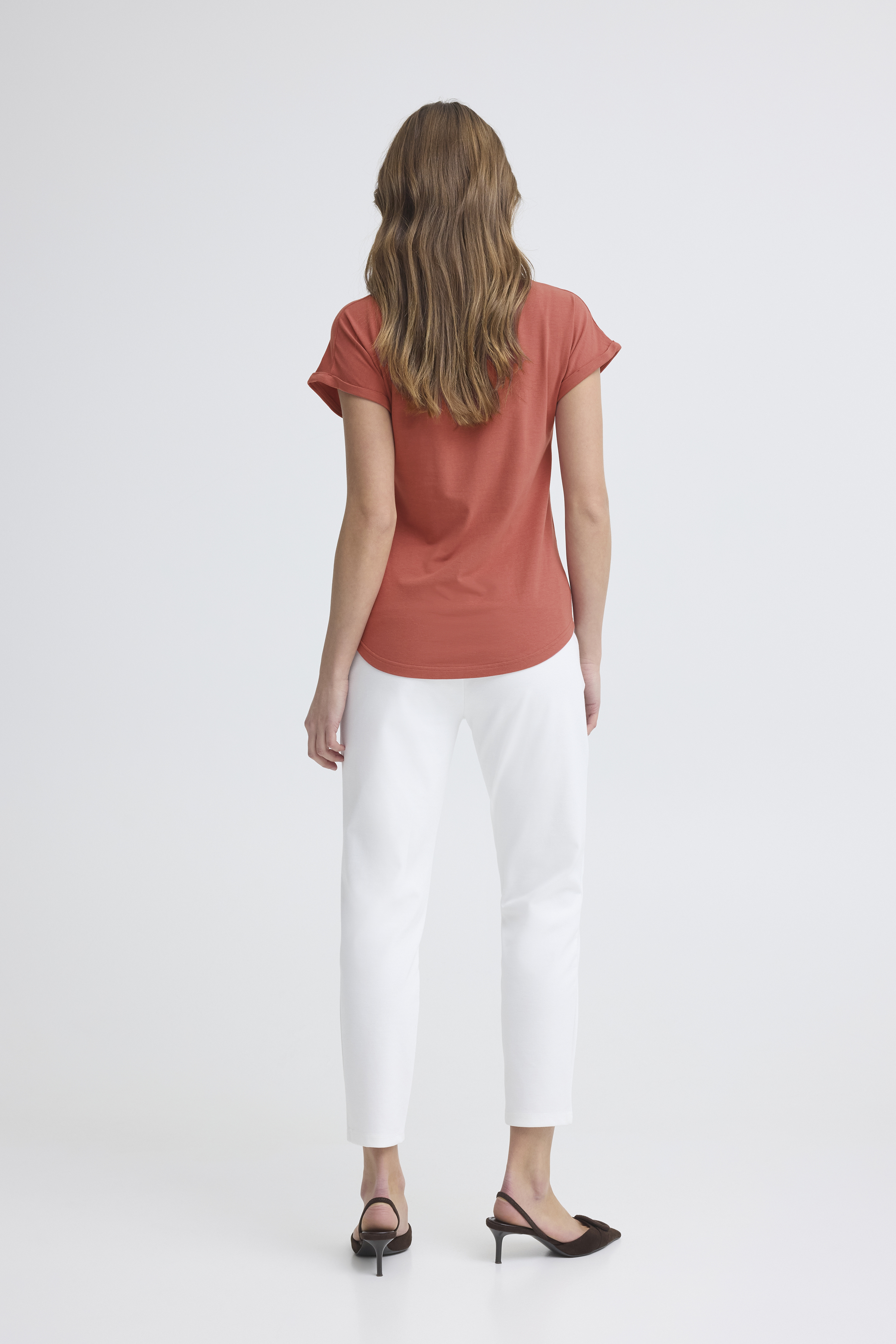 PAMILA TSHIRT Marsala - 8