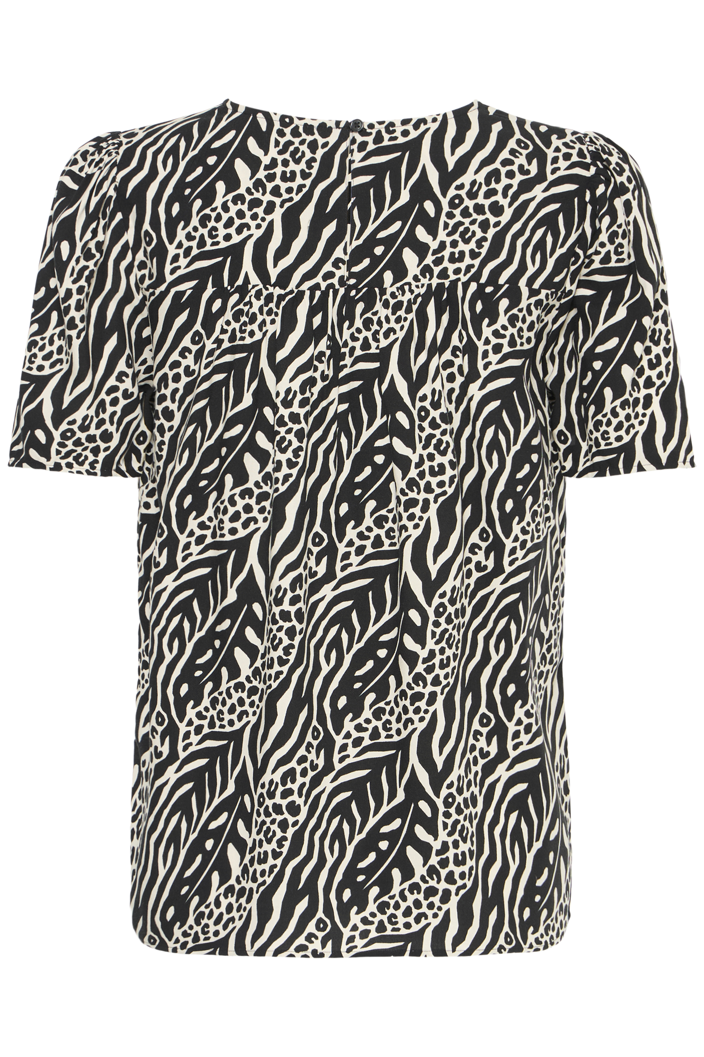 BYMMJOELLA ONECK BLOUSE  2 NATURE VIBES METEORITE - 5