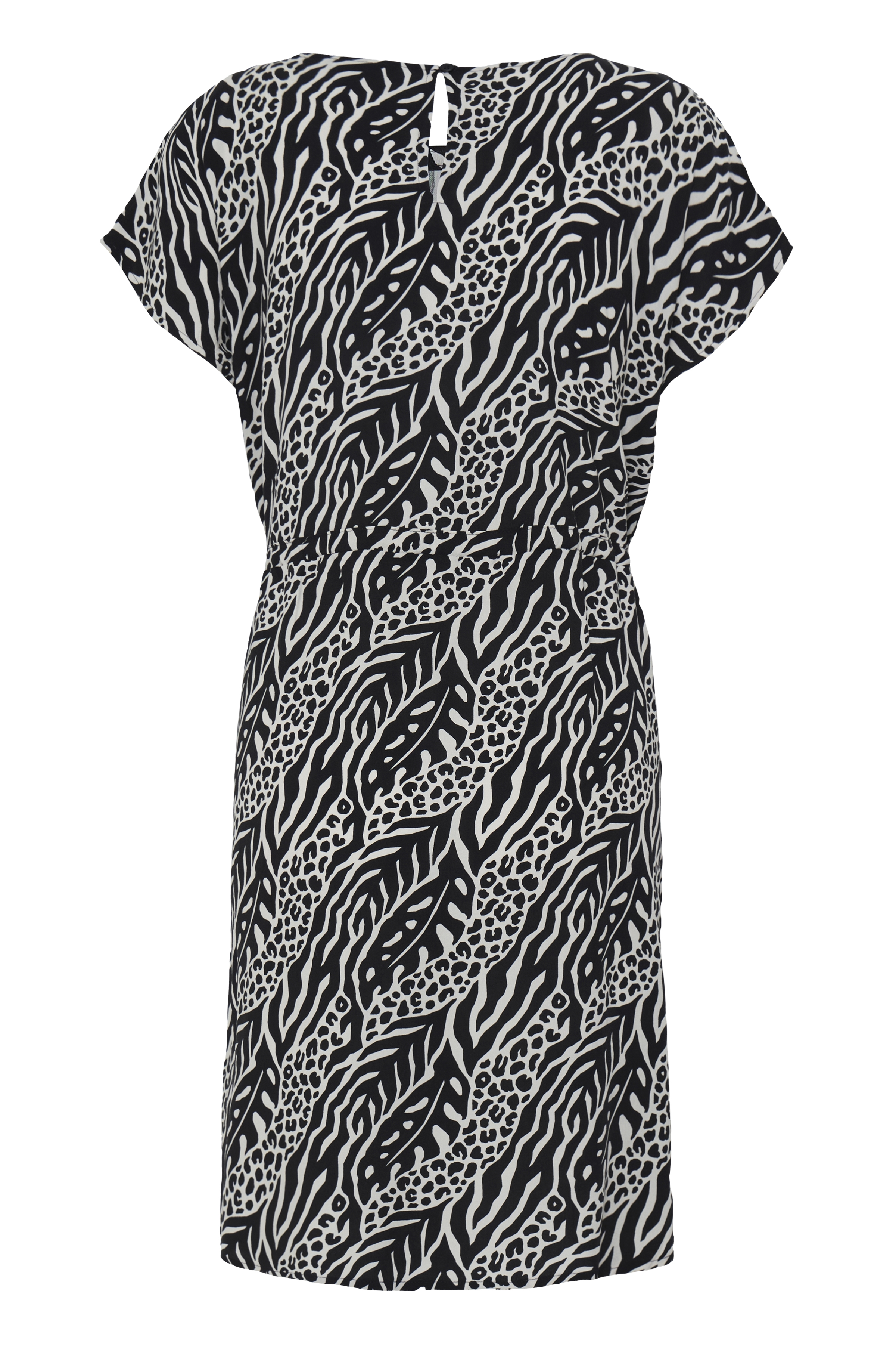 BYMMJOELLA ONECK DRESS 2 - NATURE VIBES METEORITE - 2