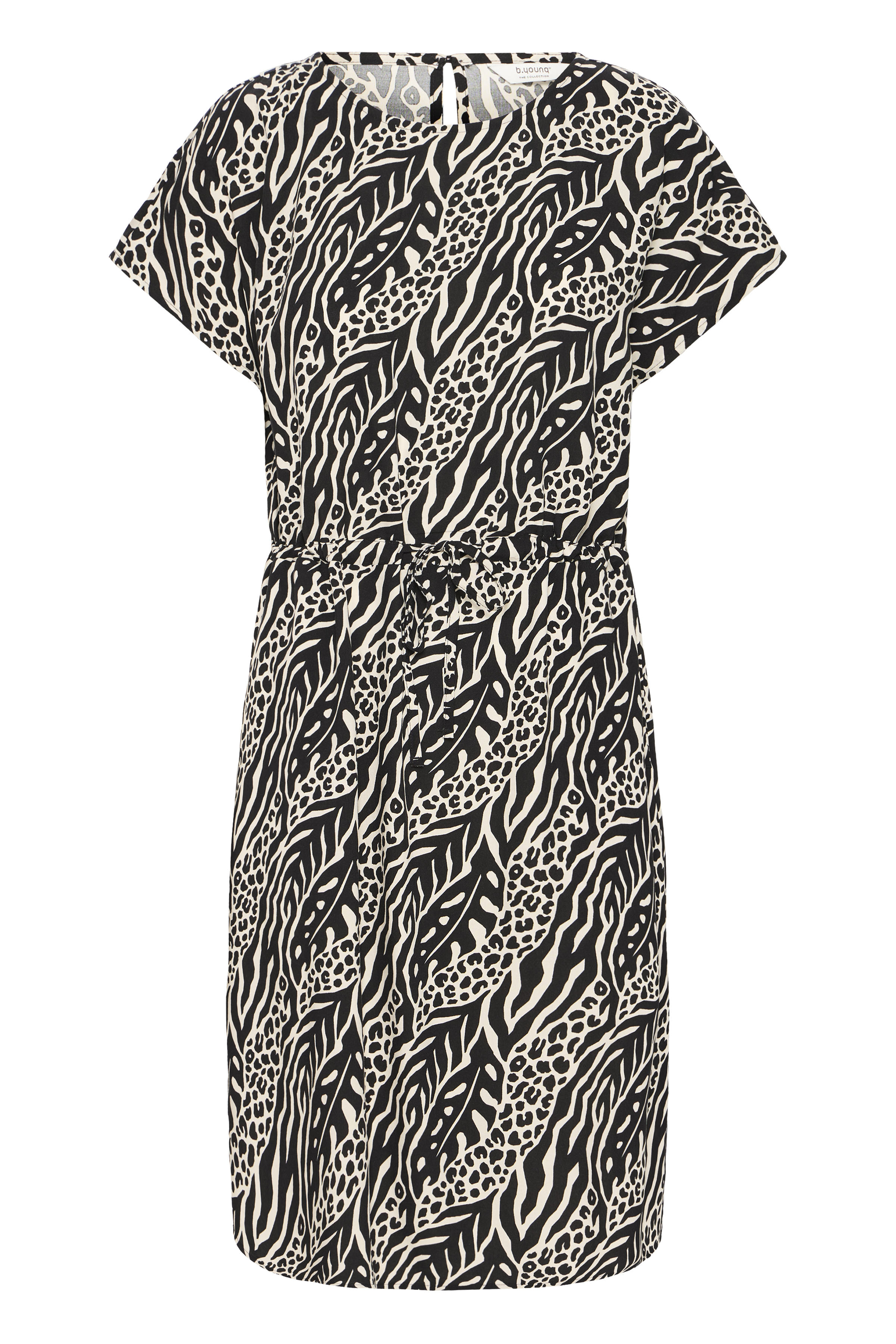 BYMMJOELLA ONECK DRESS 2 - NATURE VIBES METEORITE - 4