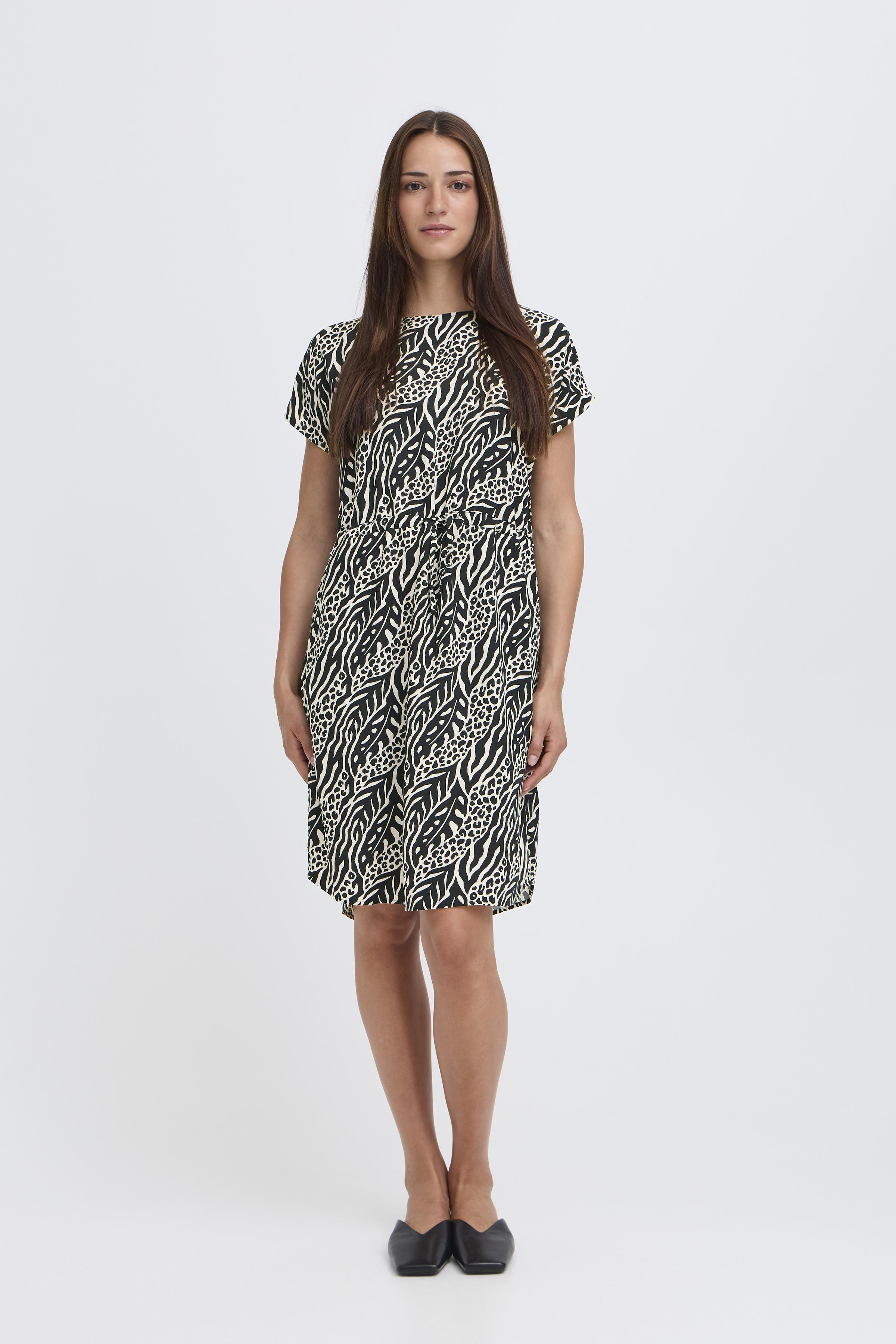 BYMMJOELLA ONECK DRESS 2 - NATURE VIBES METEORITE - 8