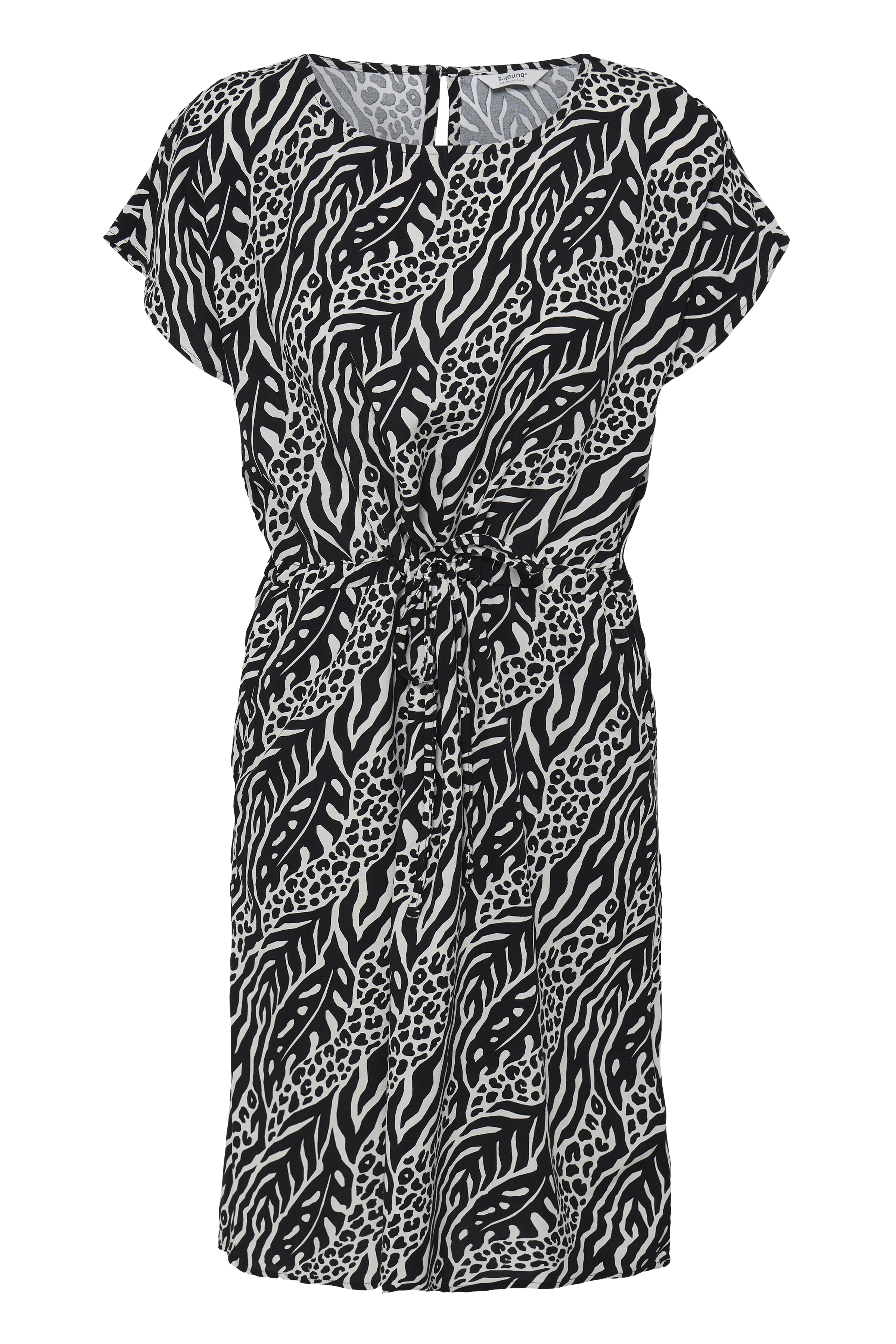 BYMMJOELLA ONECK DRESS 2 - NATURE VIBES METEORITE