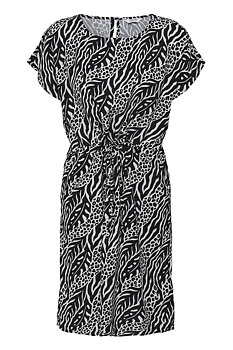 BYMMJOELLA ONECK DRESS 2 - NATURE VIBES METEORITE