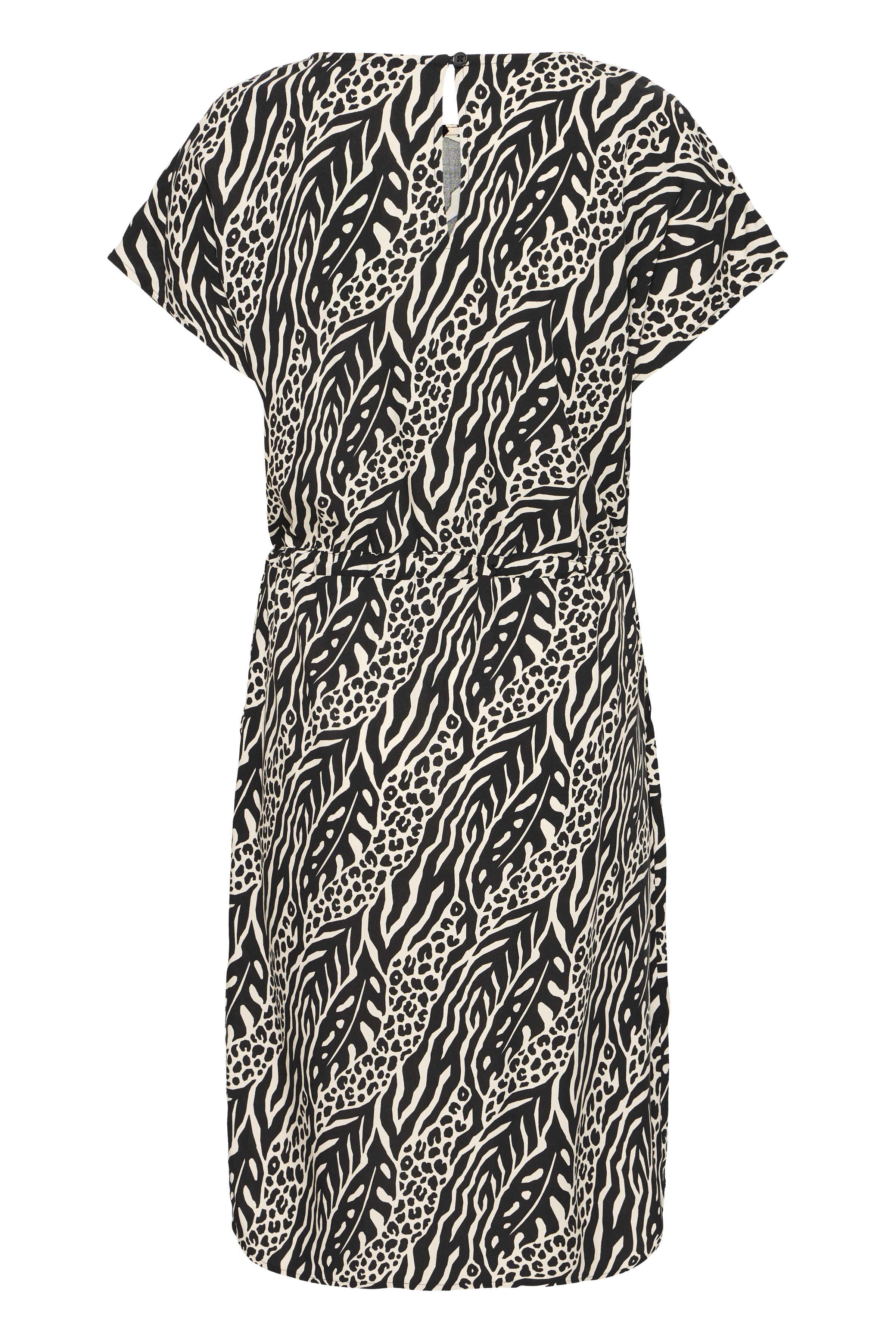 BYMMJOELLA ONECK DRESS 2 - NATURE VIBES METEORITE - 5