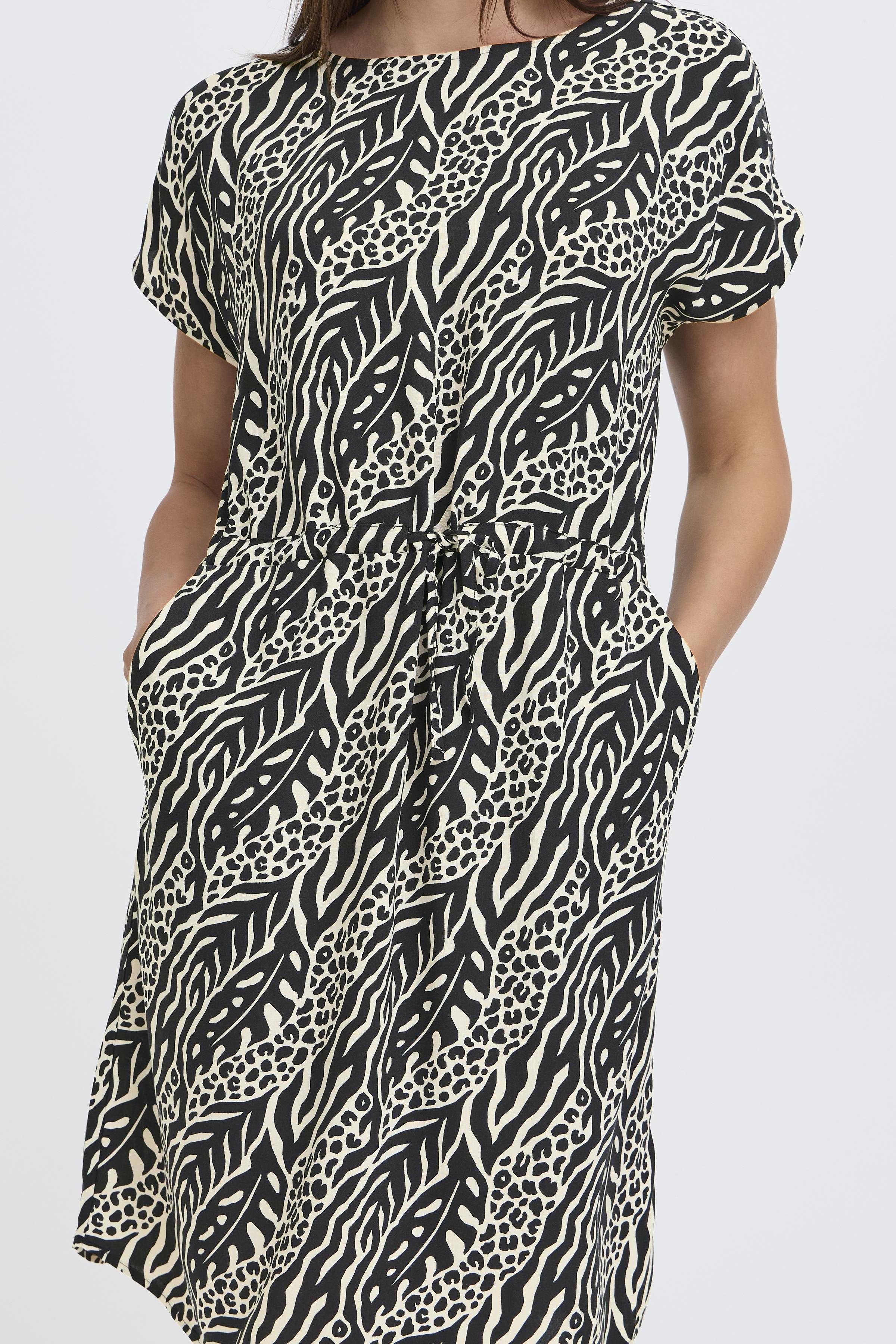 BYMMJOELLA ONECK DRESS 2 - NATURE VIBES METEORITE - 7
