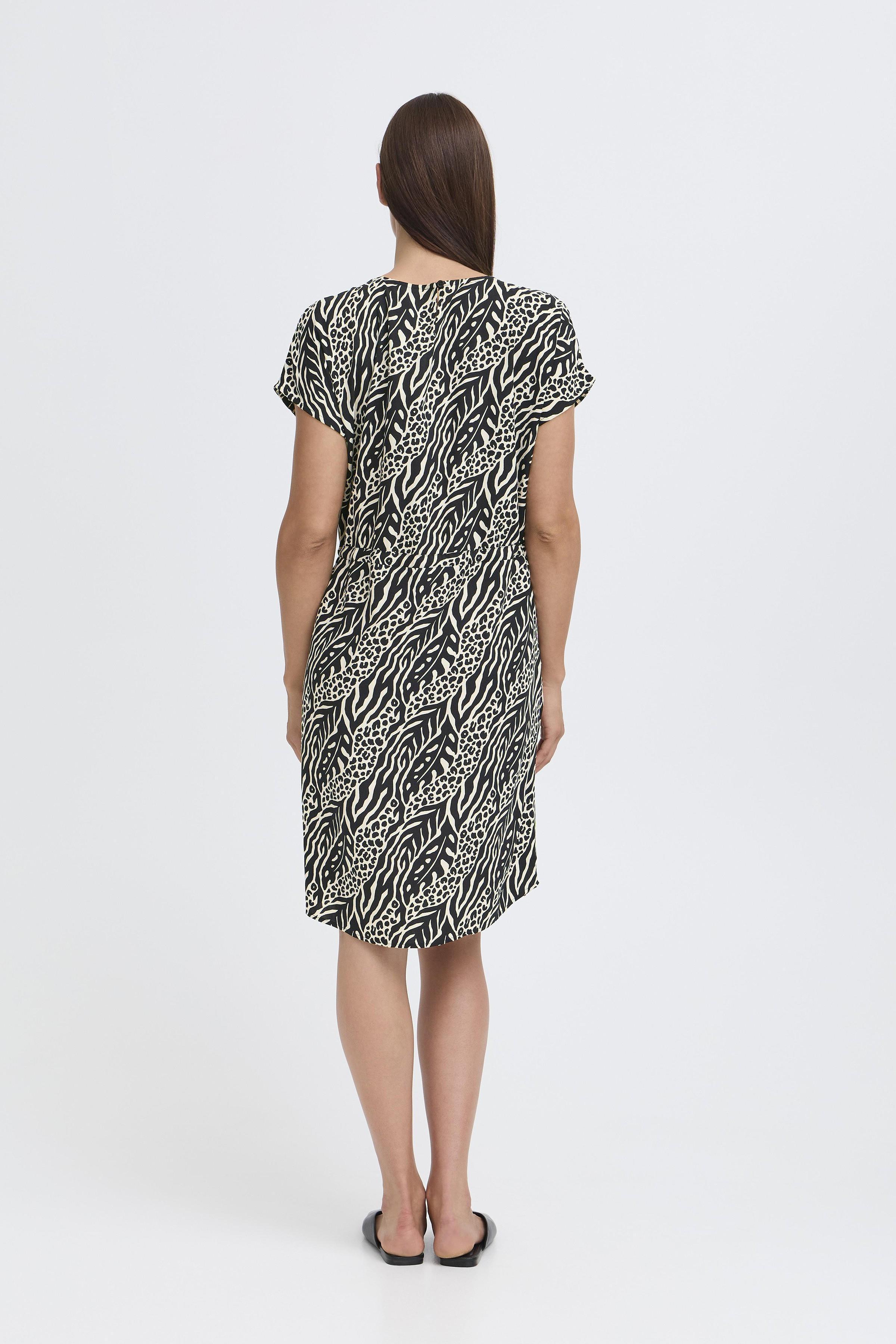 BYMMJOELLA ONECK DRESS 2 - NATURE VIBES METEORITE - 10