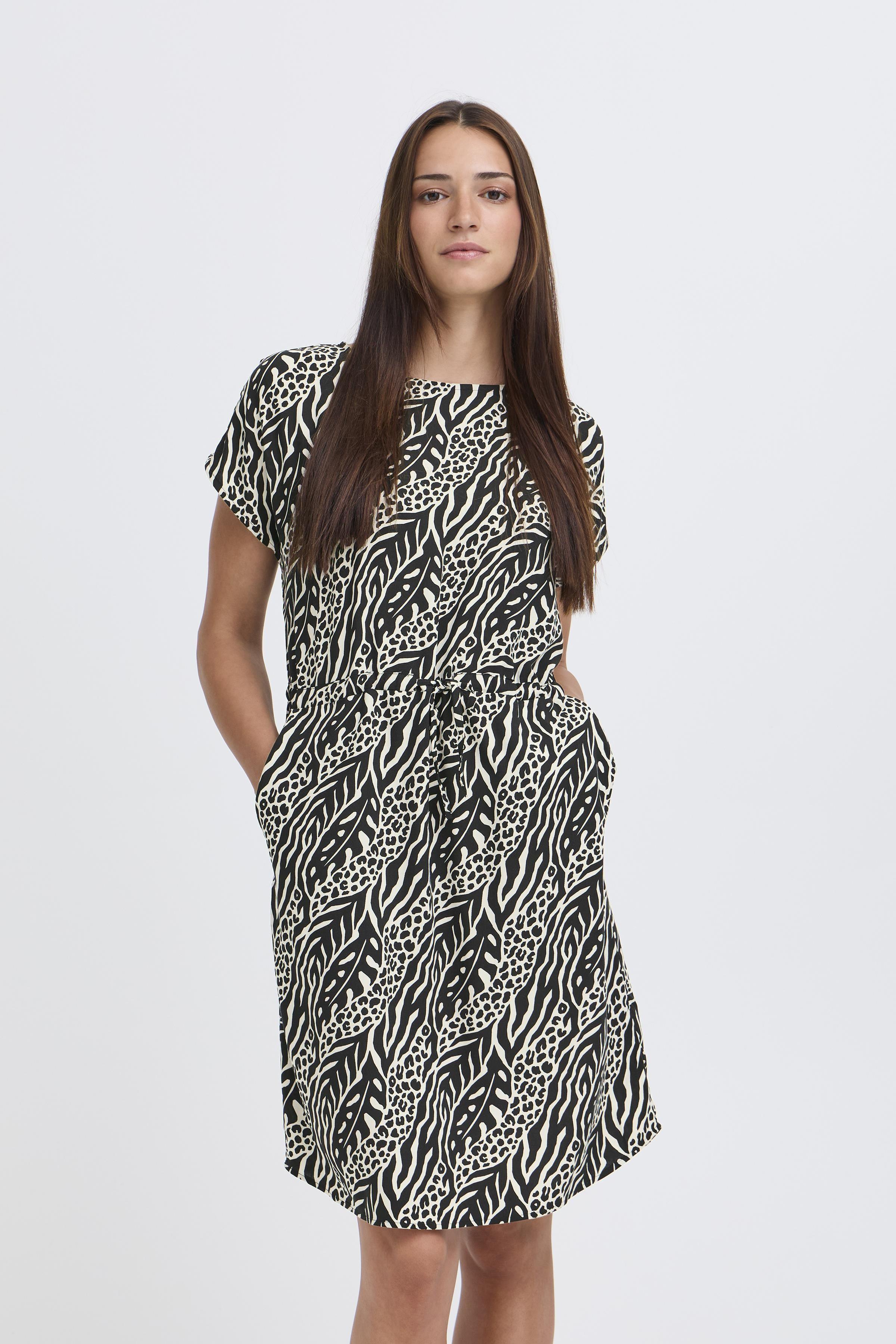 BYMMJOELLA ONECK DRESS 2 - NATURE VIBES METEORITE - 9