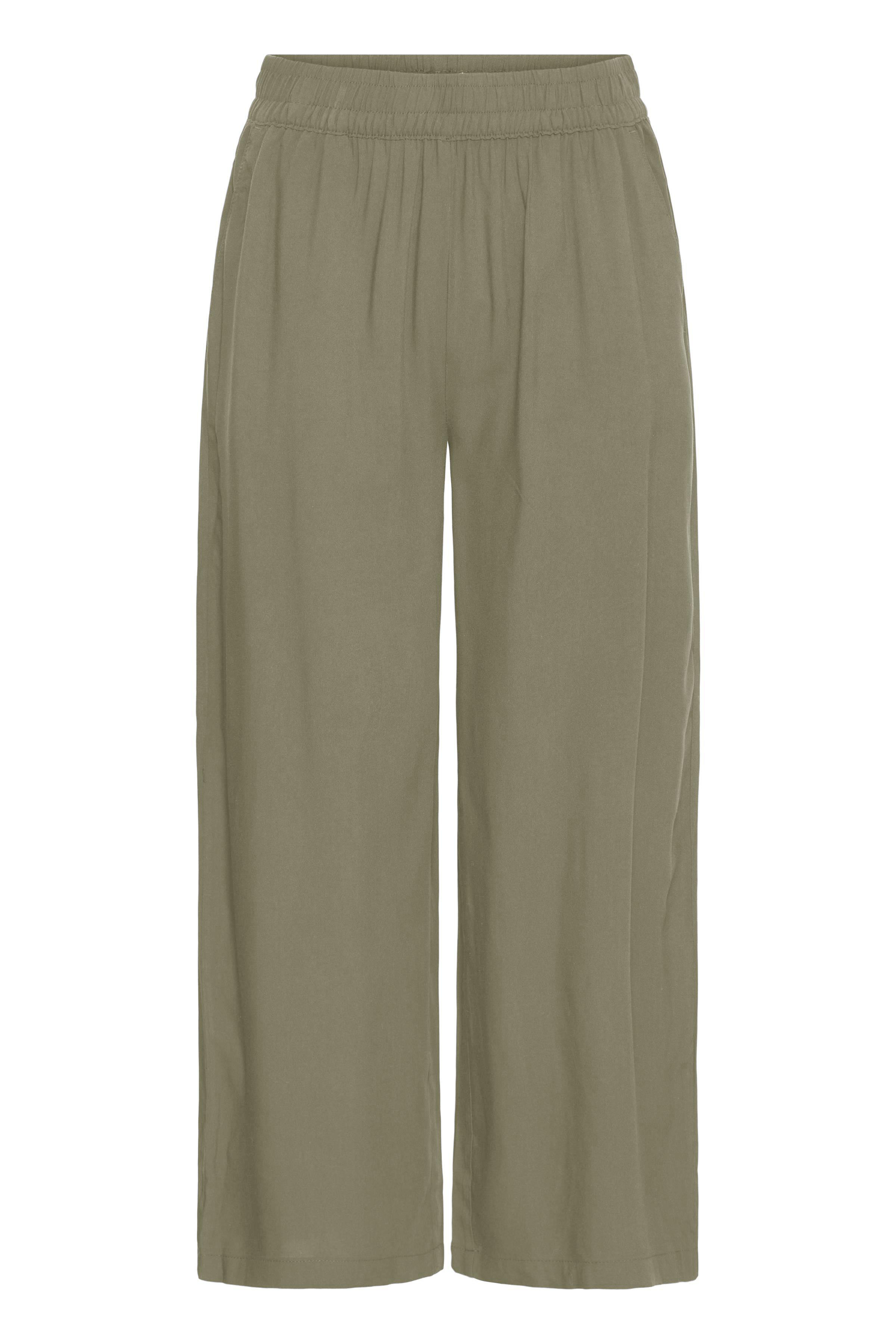 BYMMJOELLA CROP PANTS 2 - Kalamata