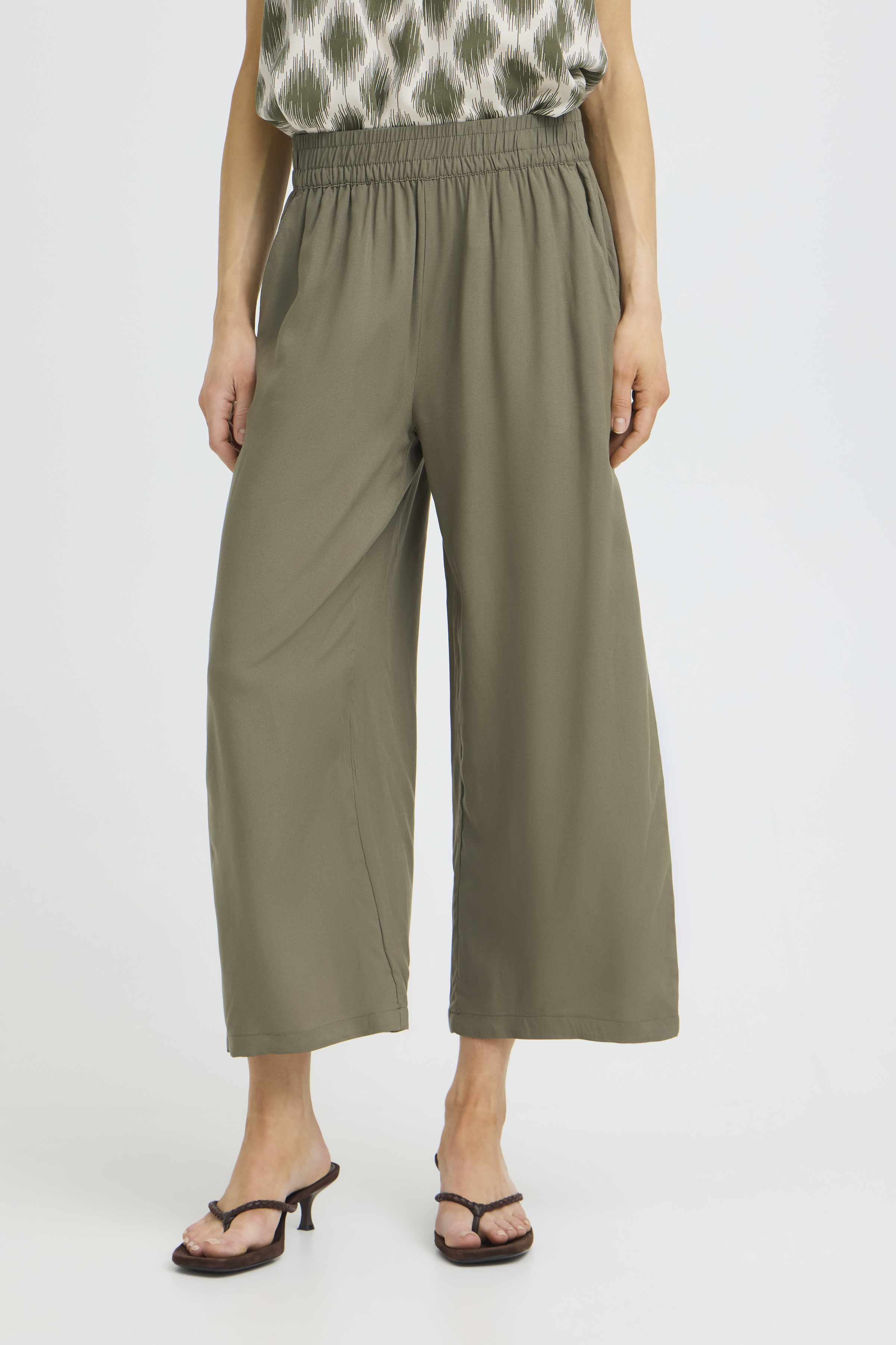 BYMMJOELLA CROP PANTS 2 - Kalamata - 7