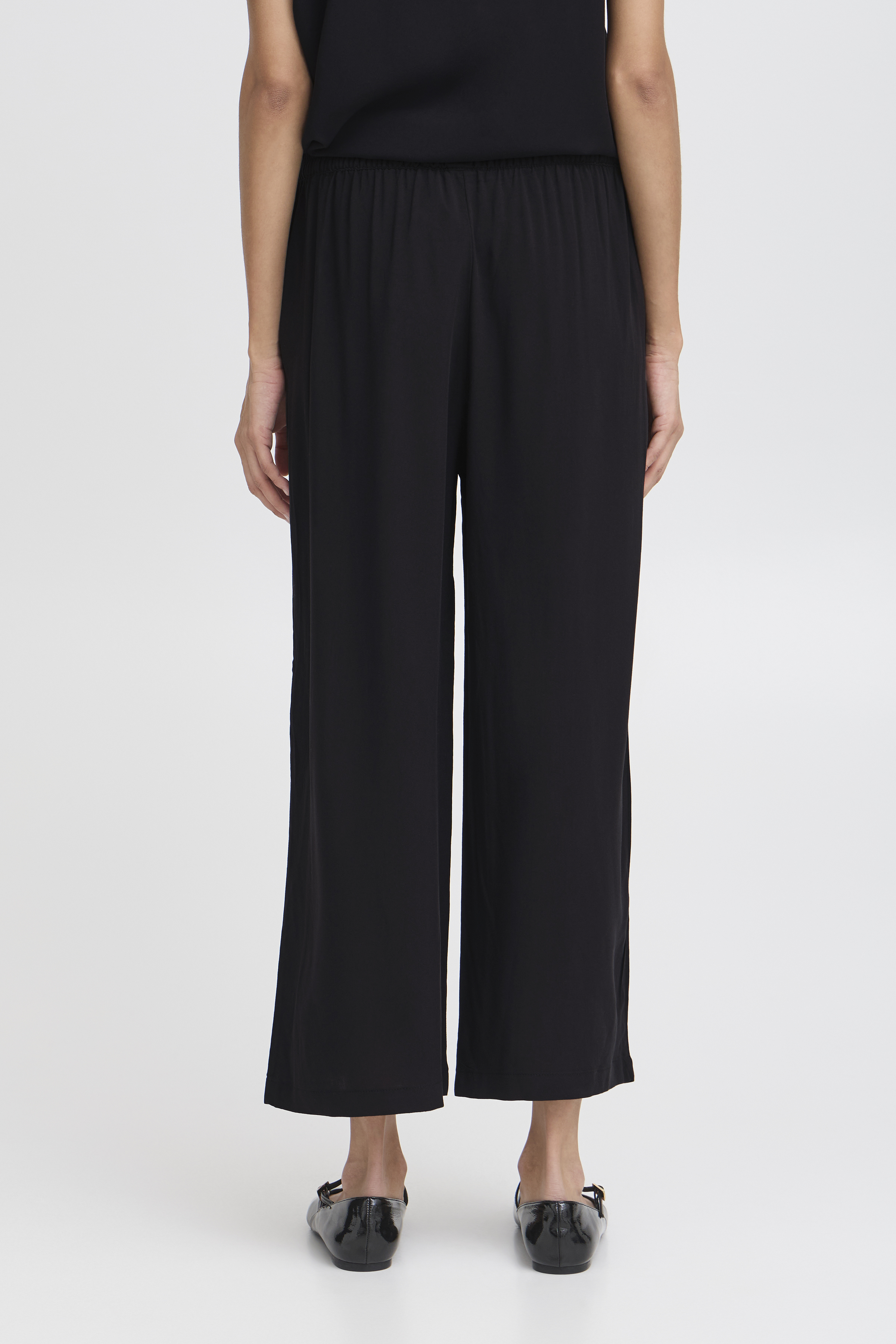 BYMMJOELLA CROP PANTS 2 - Black - 9