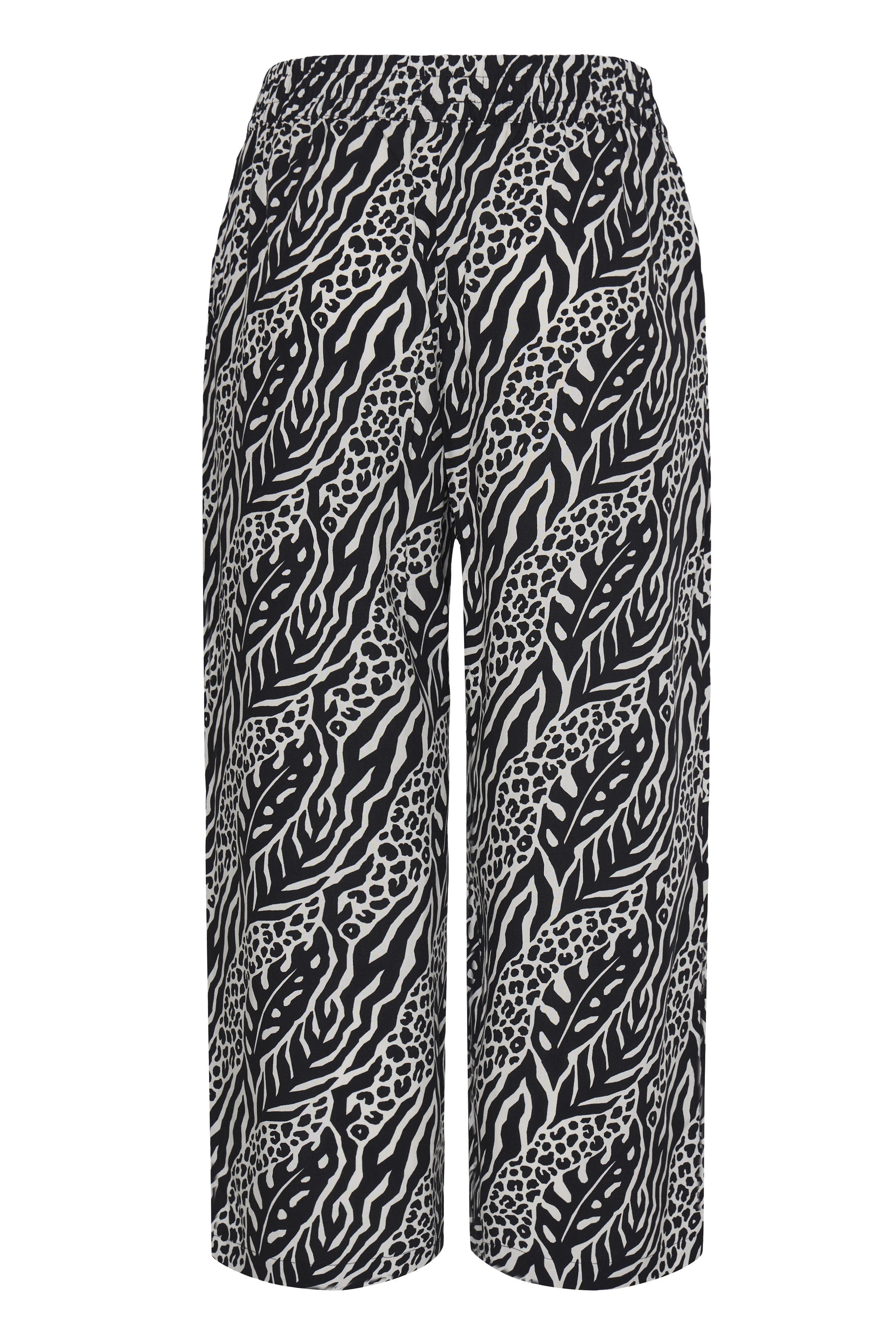 BYMMJOELLA CROP PANTS 2 - NATURE VIBES METEORITE - 2