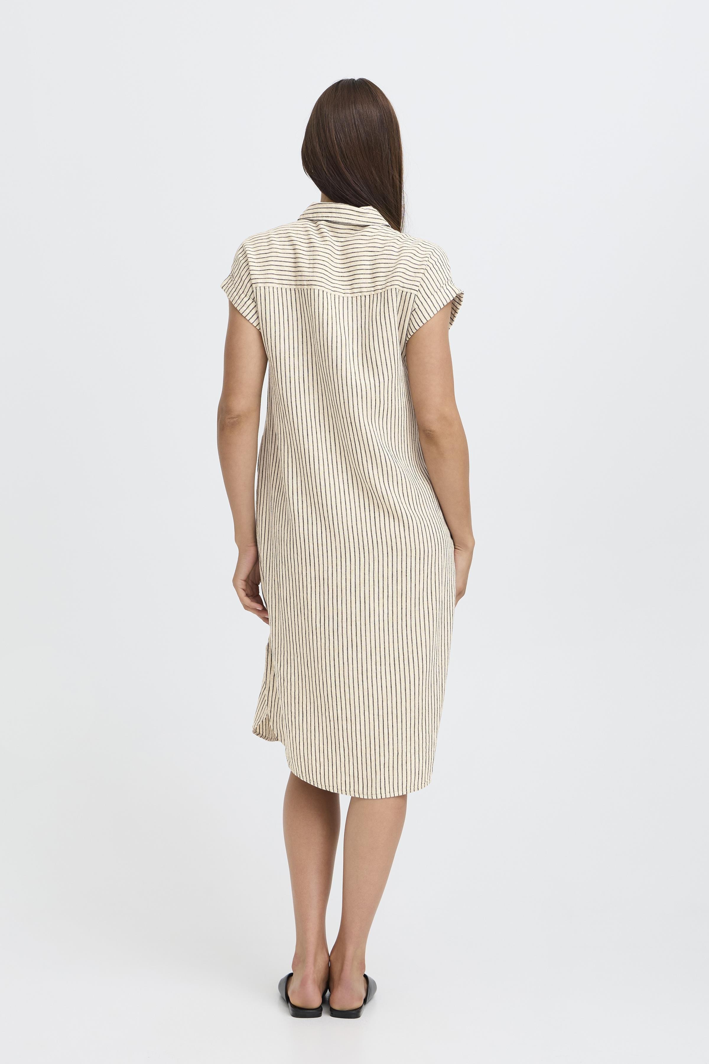 BYFALAKKA SS SHIRT DRESS - RAINY DAY STRIPE - 8
