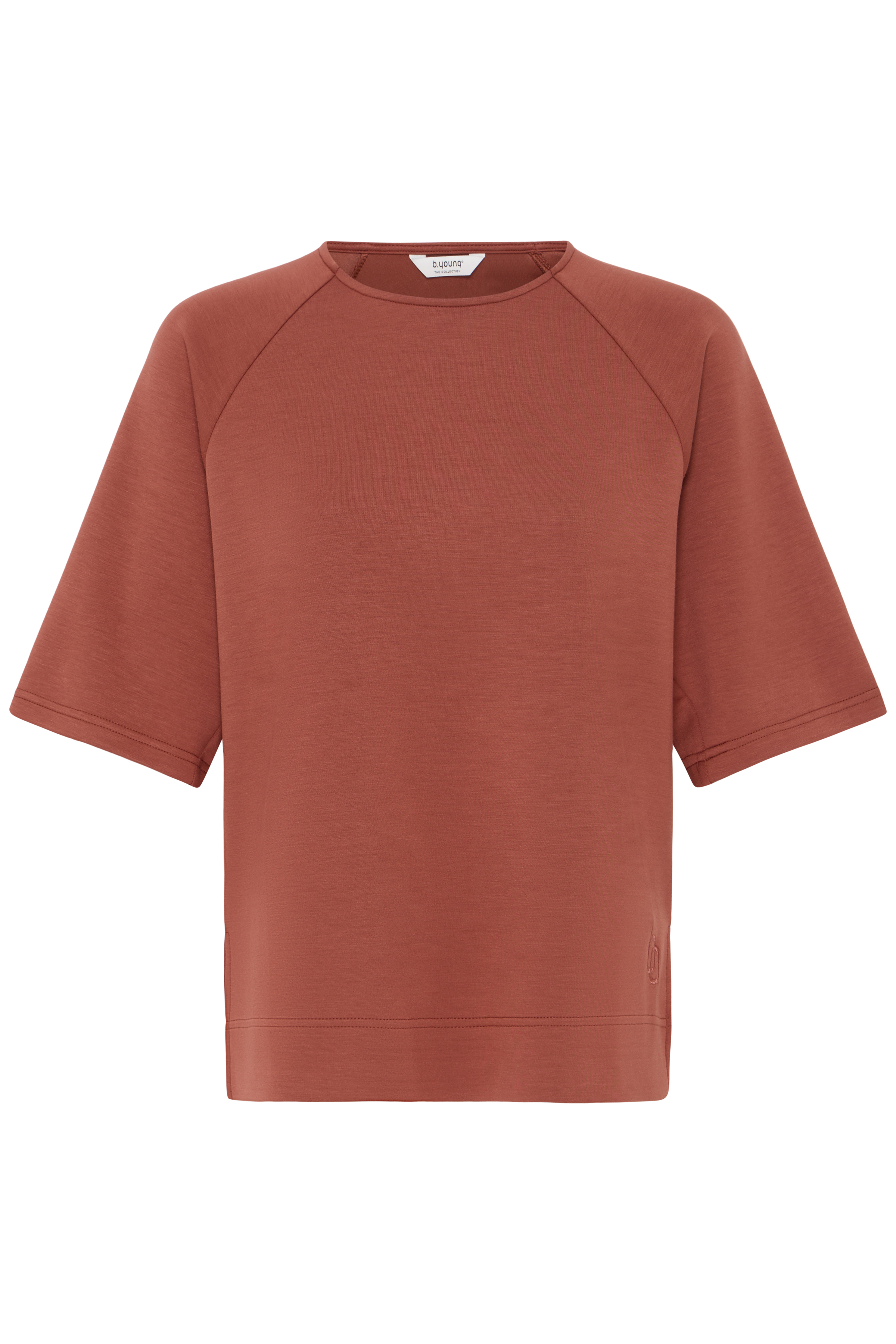 BYPUSTI TSHIRT 4 Marsala