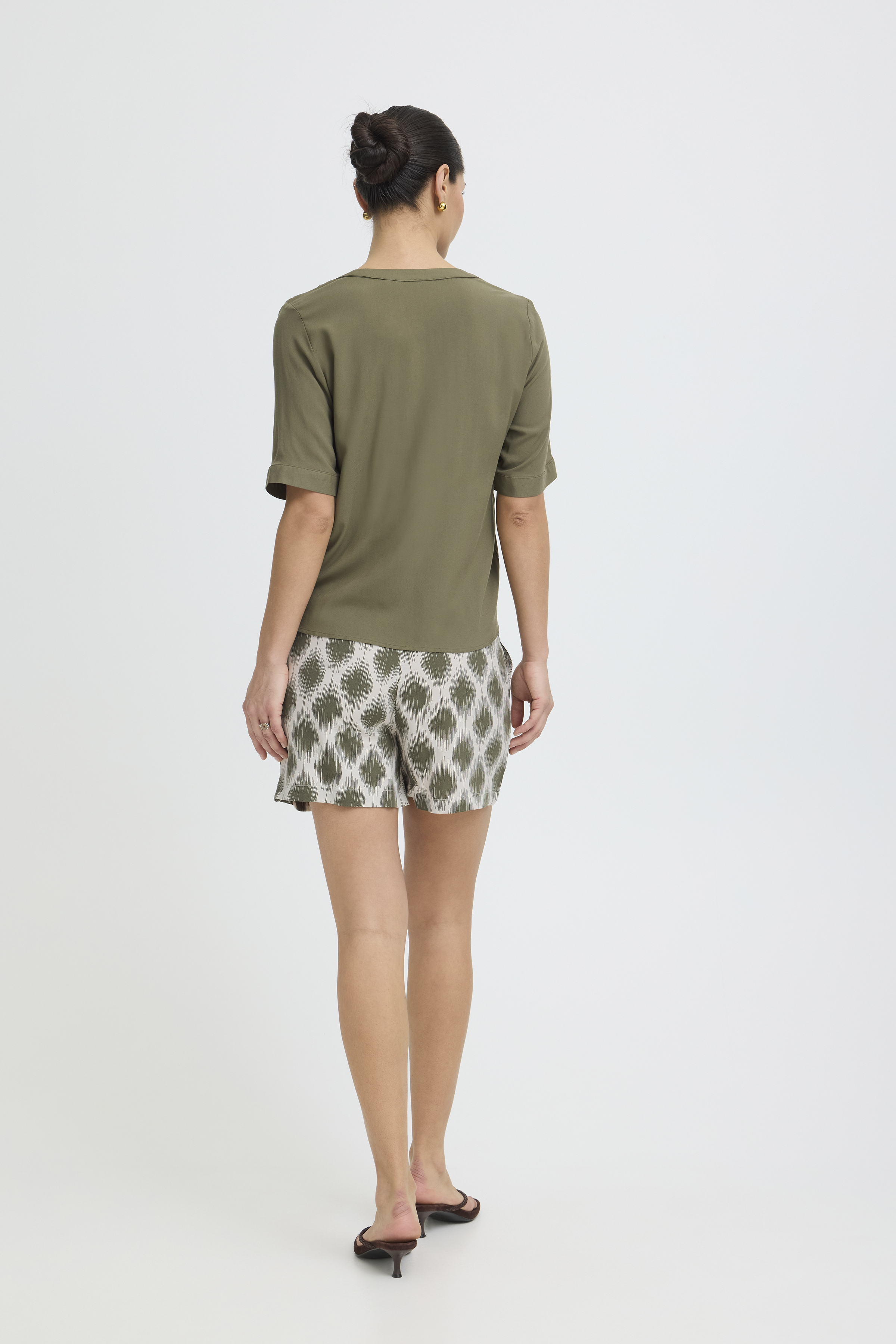 BYMMJOELLA SHORTS 4 OGEE IKAT KALAMATA - 7