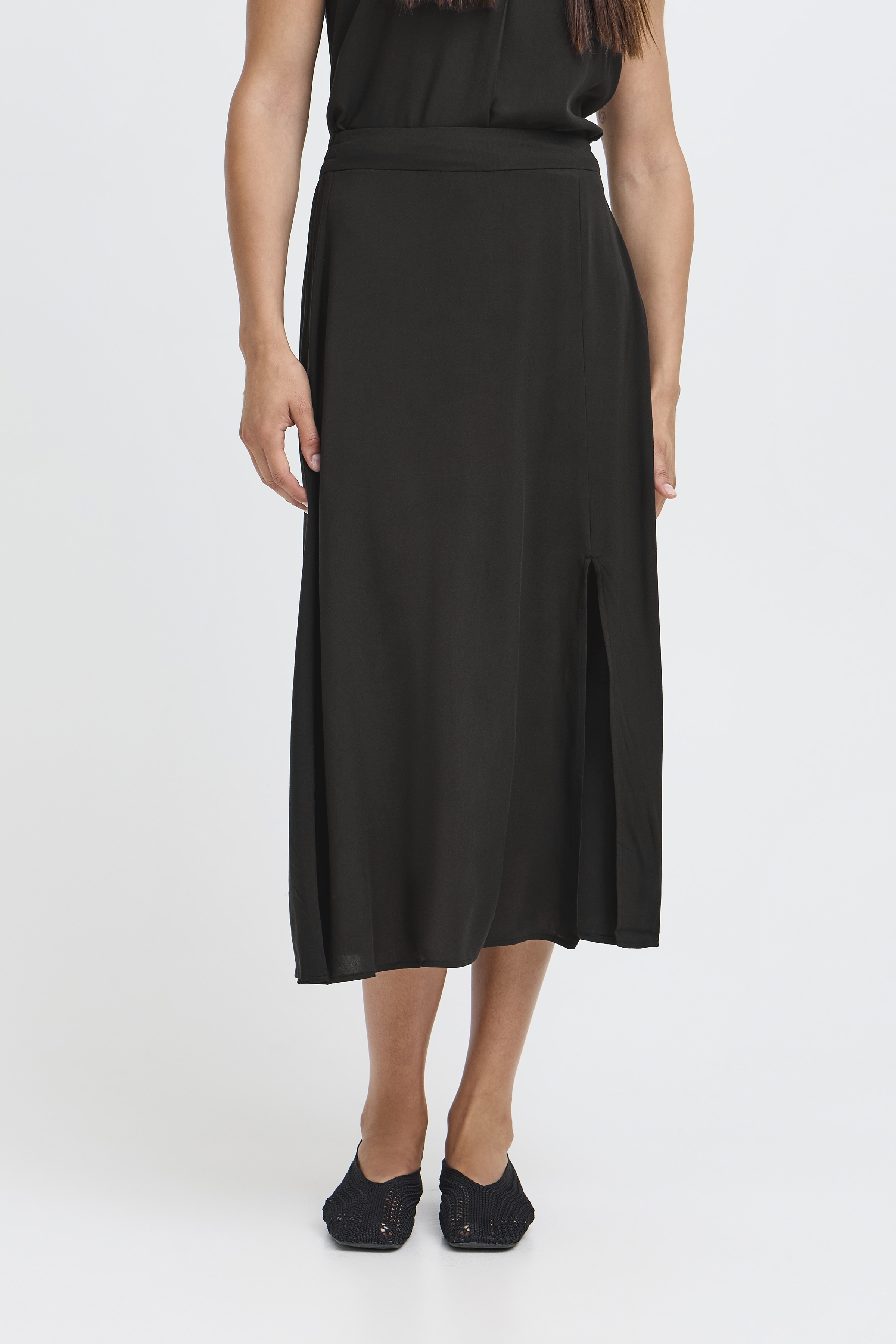 BYMMJOELLA MIDI SKIRT 3 Meteorite - 7