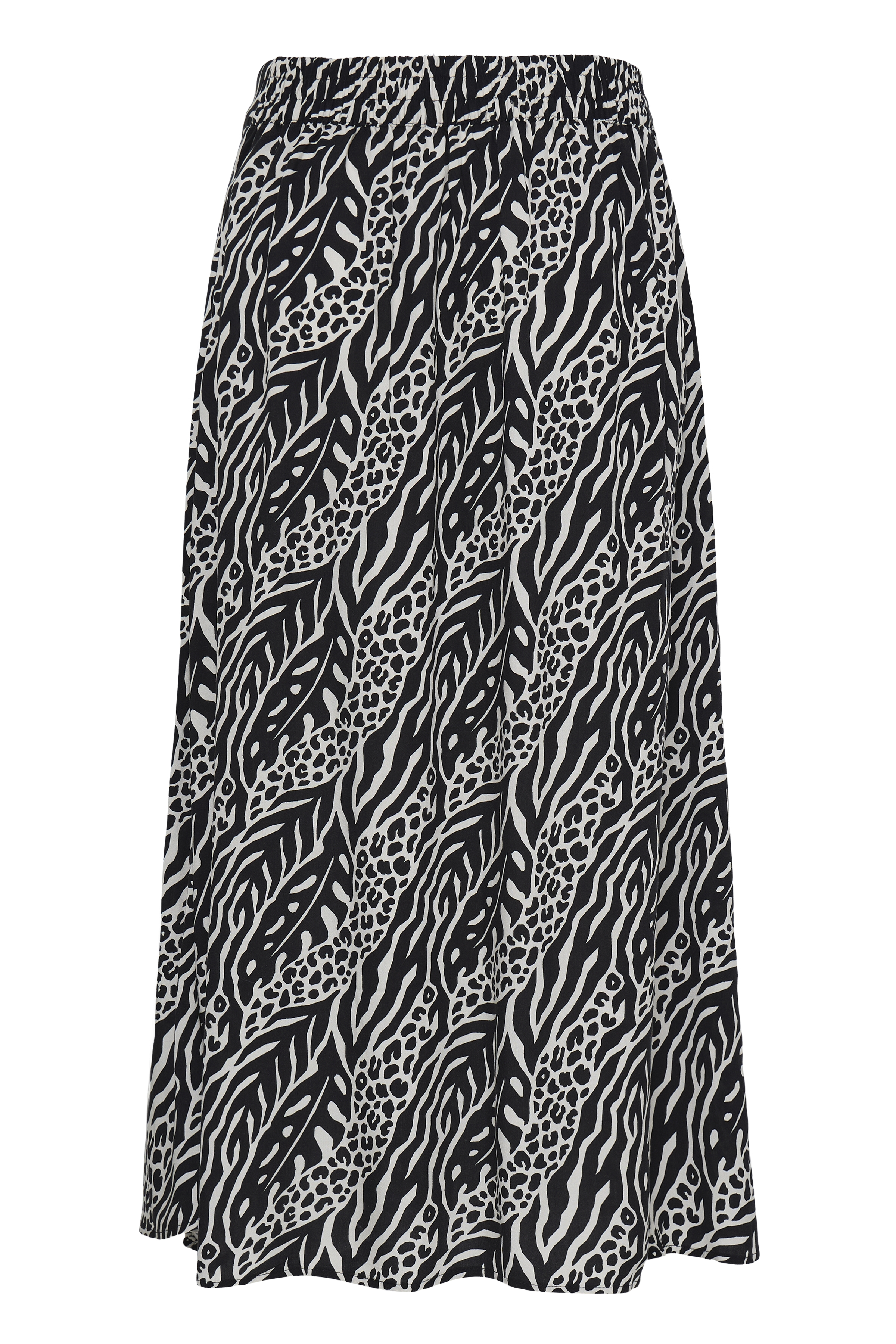 BYMMJOELLA MIDI SKIRT 3 NATURE VIBES METEORITE - 2