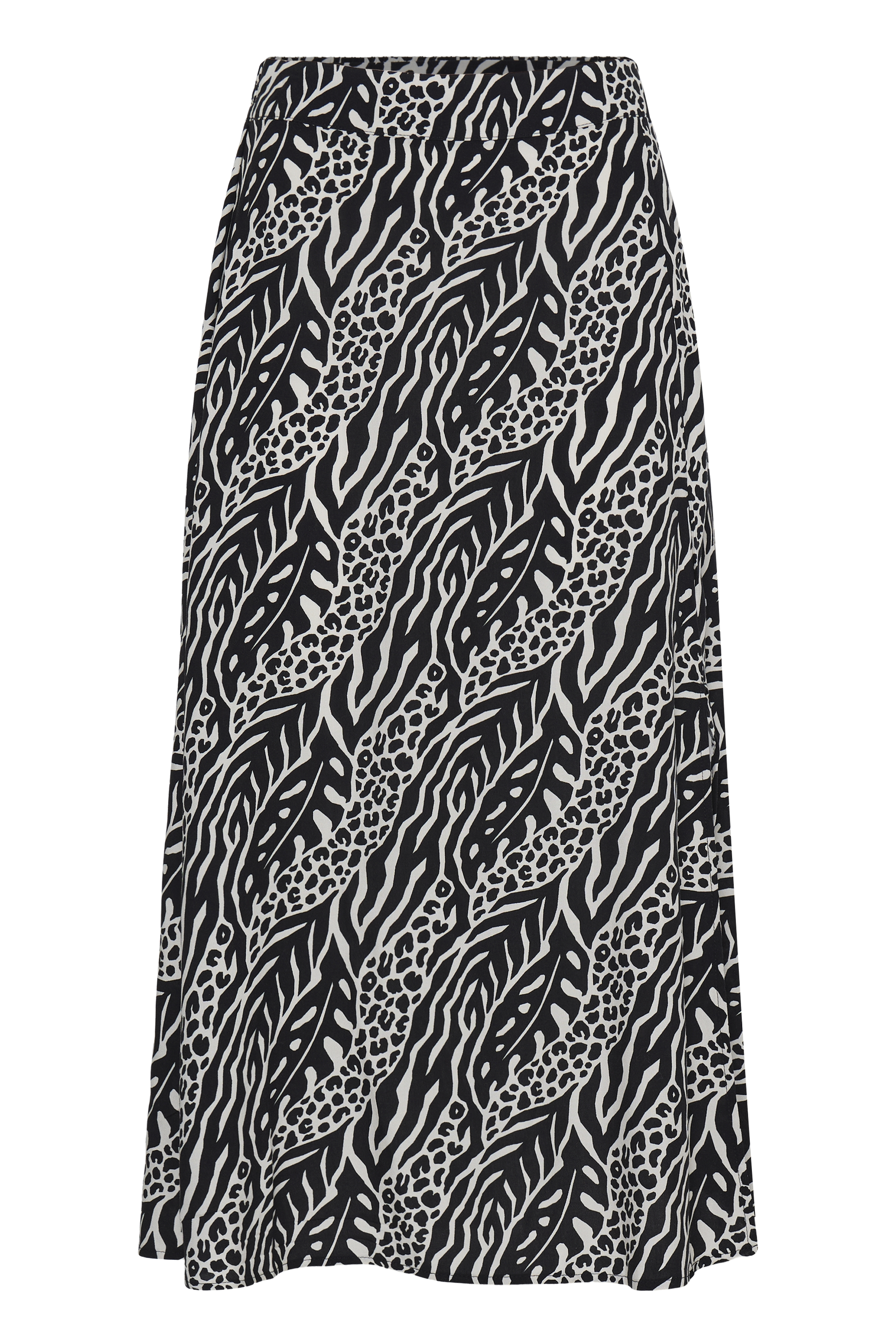 BYMMJOELLA MIDI SKIRT 3 NATURE VIBES METEORITE