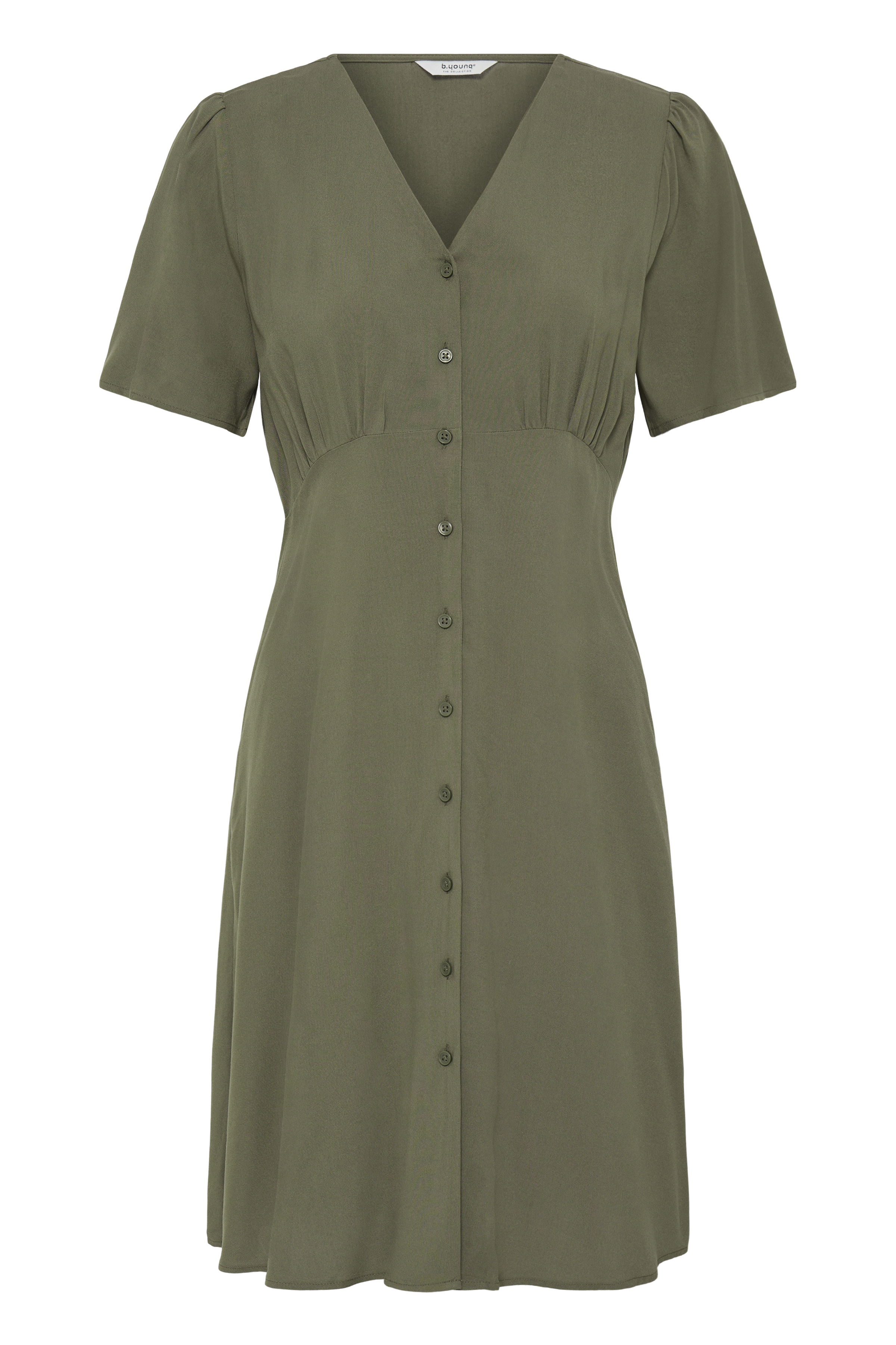BYMMJOELLA SHORT VNECK DRESS 4 Kalamata